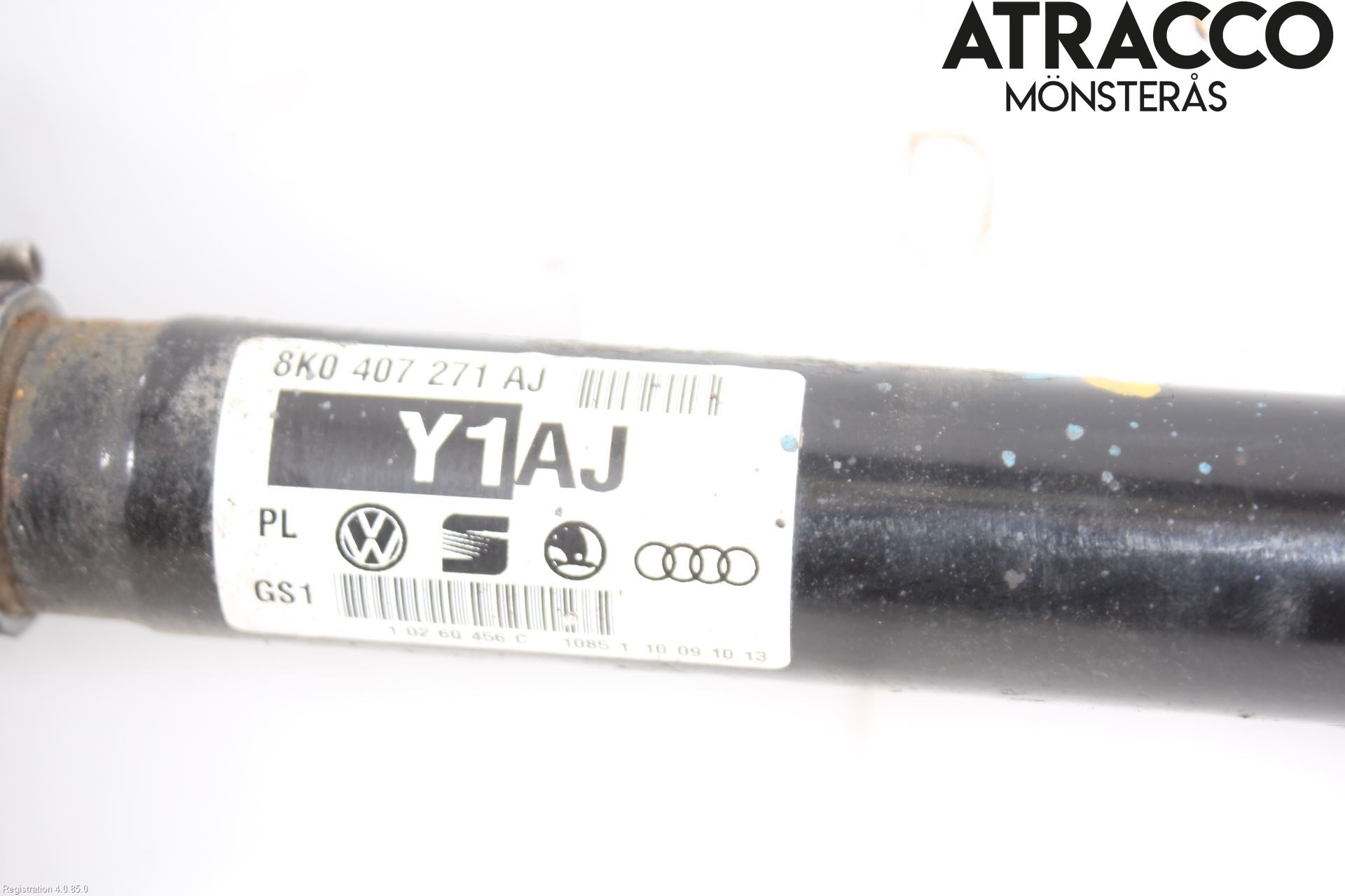 Audi A4 12-15 Drivaksel Foran Kompl Høyre
