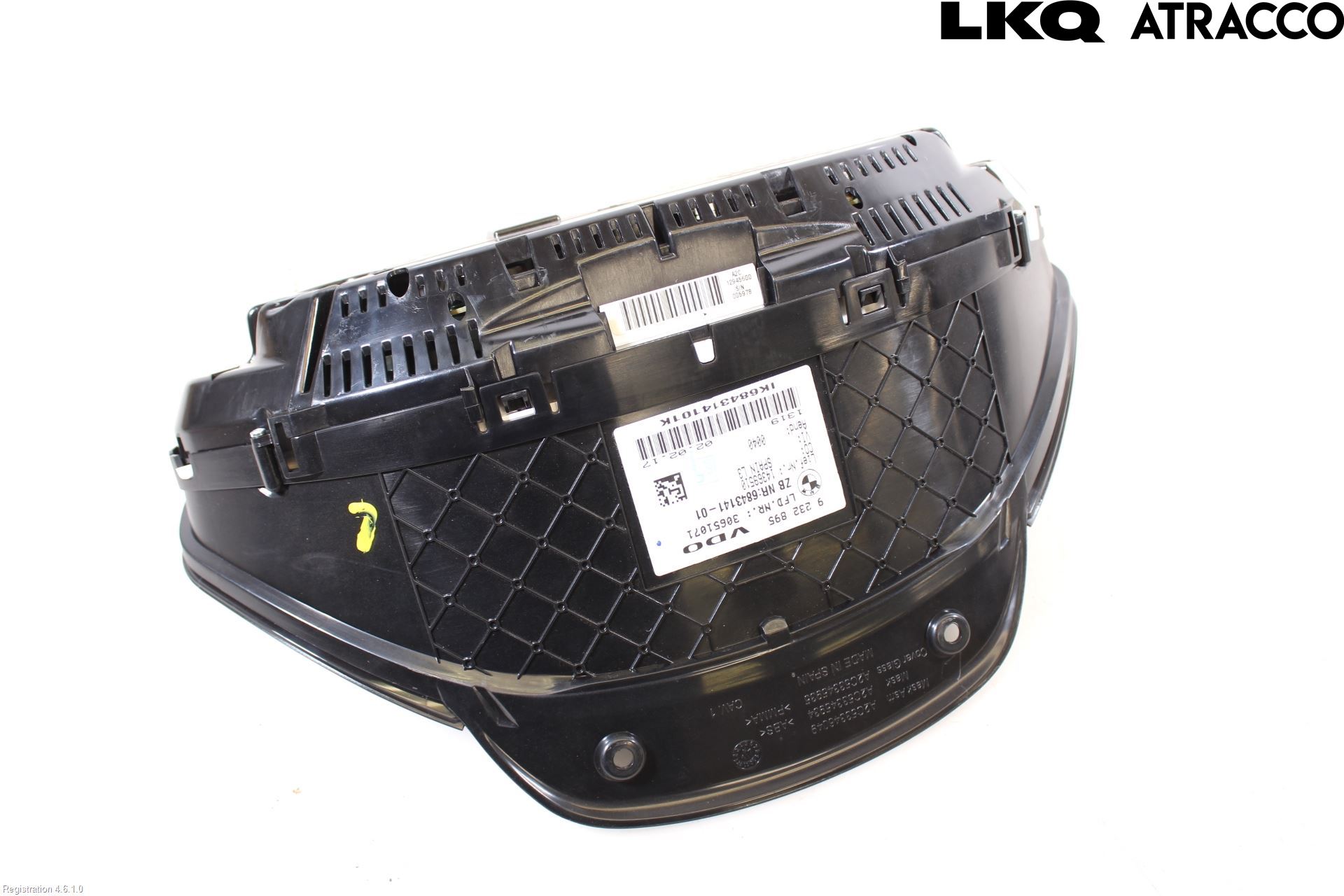 BMW 3 F30/F31/F80 12-19 Instr Kombinert