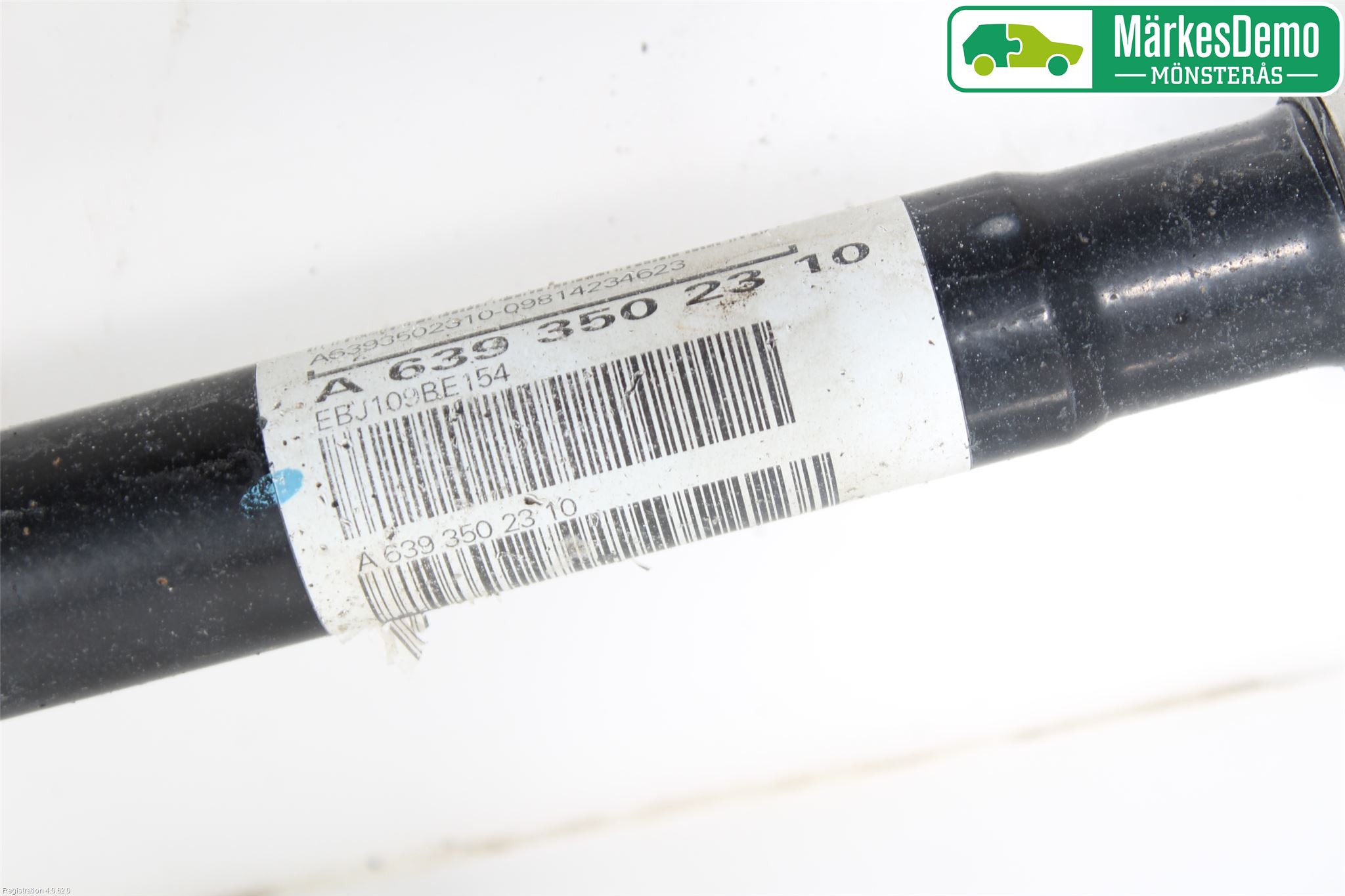 Mercedes-Benz MB VITO/VIANO (W639) 04-14 Drivaksel Bak Kompl Venstre