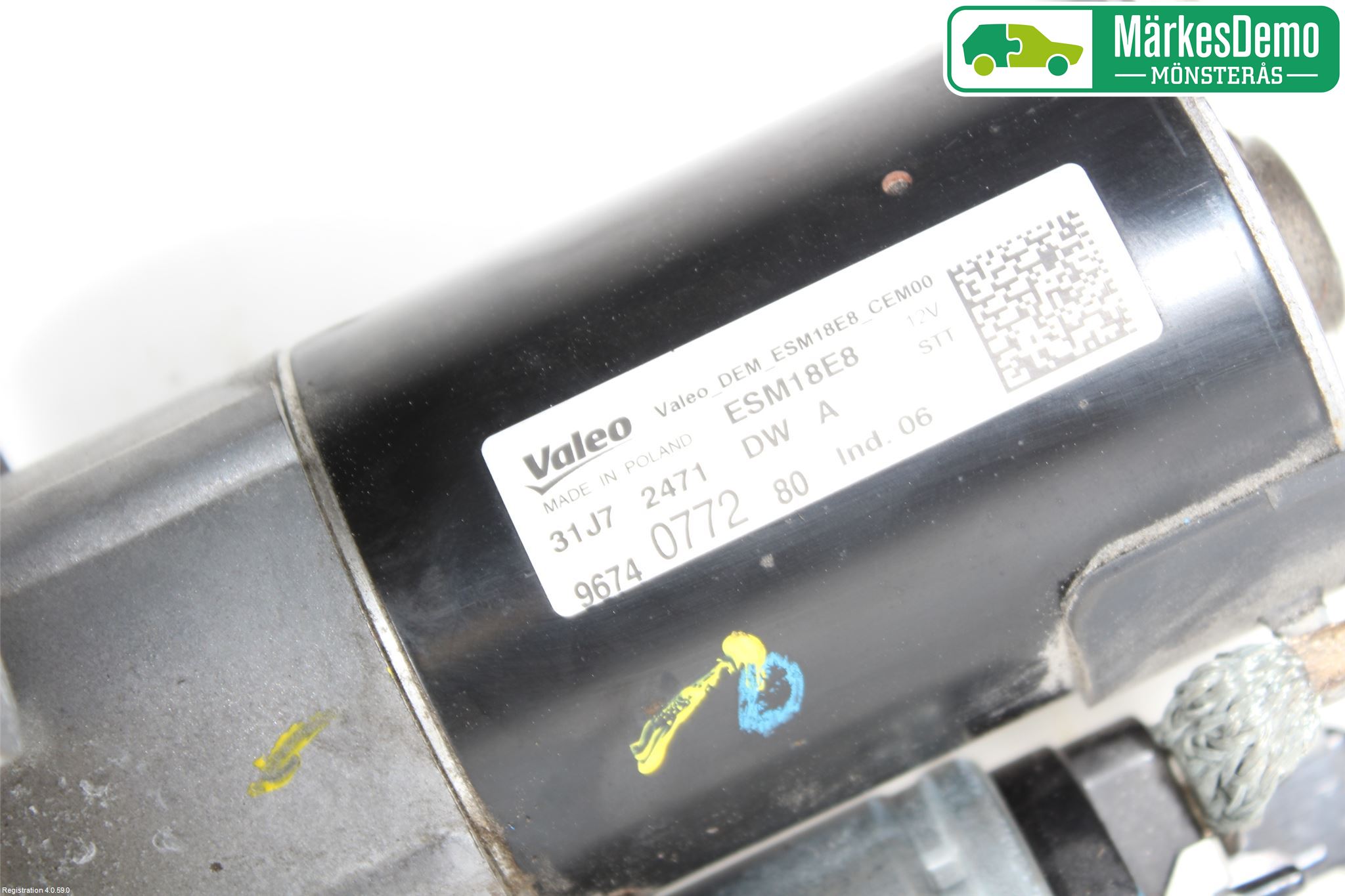 Peugeot 3008 17-24 Startmotor