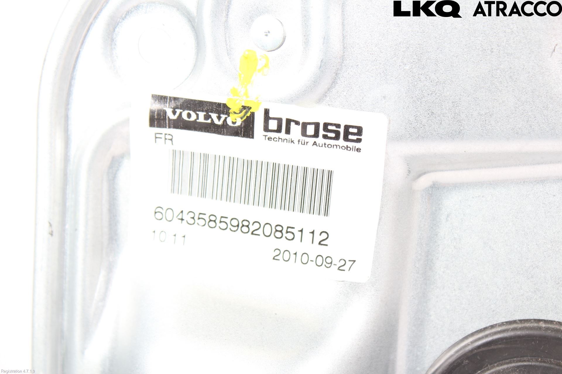 Volvo V70 08-13 Vindusheis El Komp