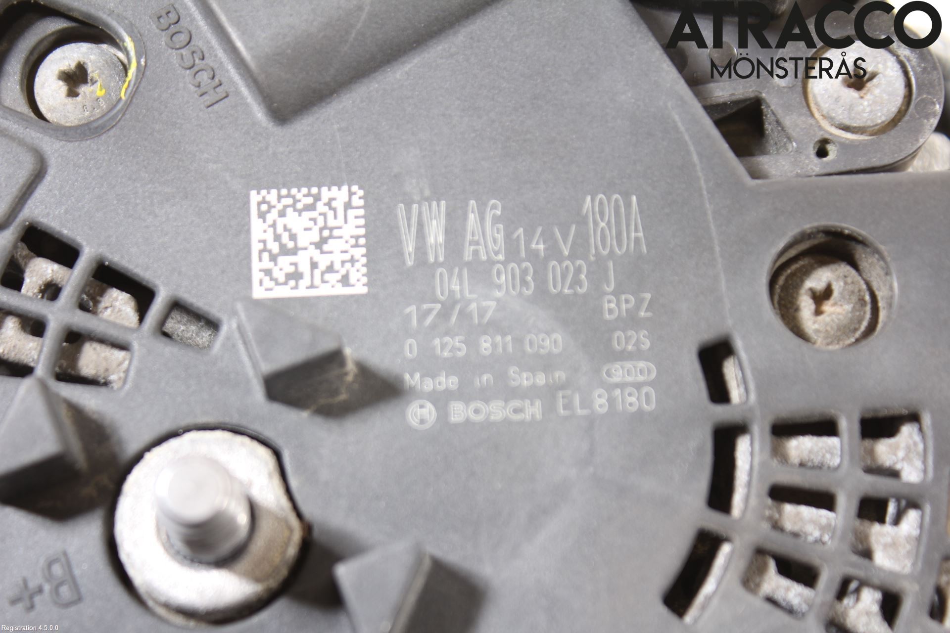 Volkswagen VW PASSAT 15-19 Dynamo