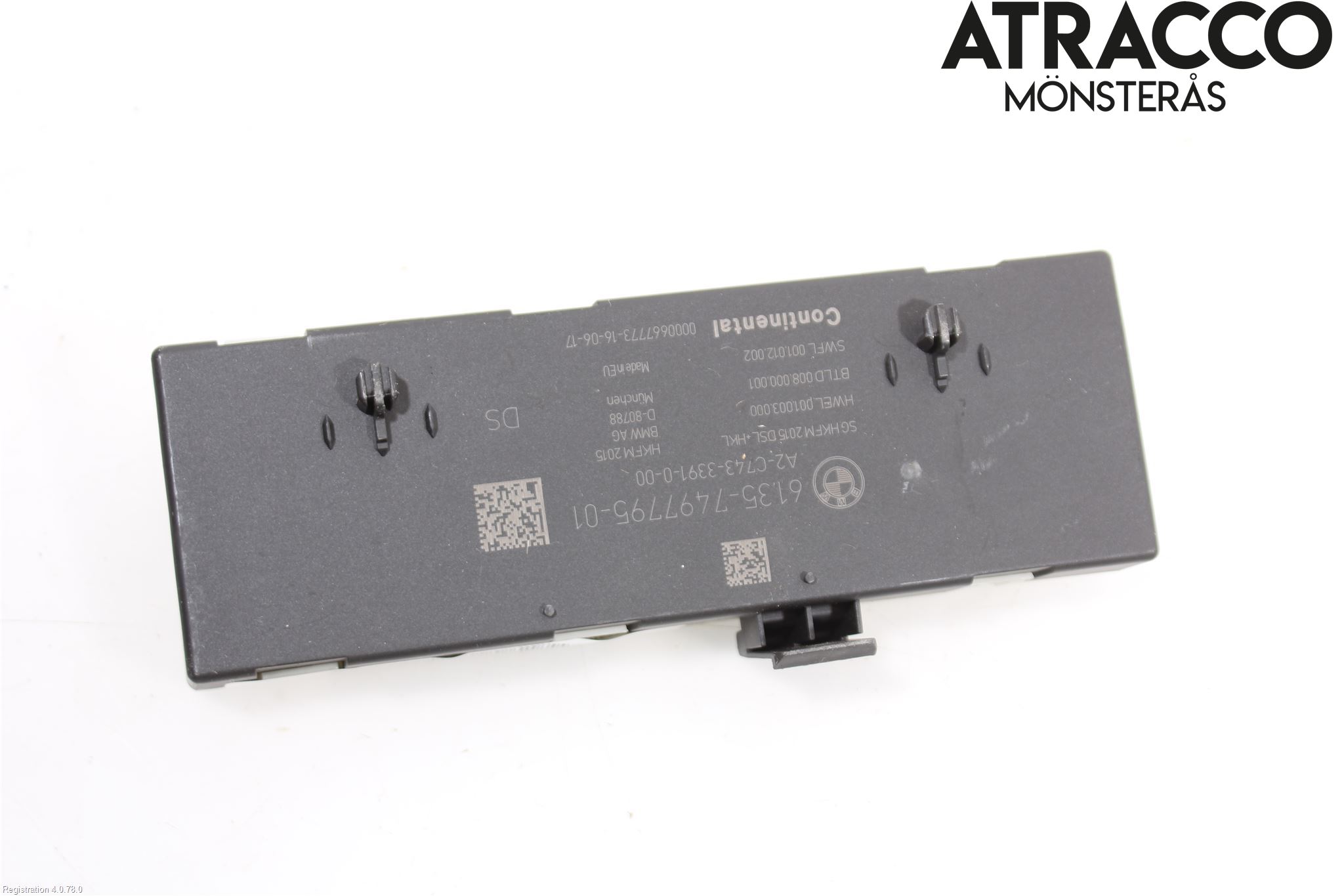BMW 5 G30/G31/F90 17-23 Styreenhet Bakluke