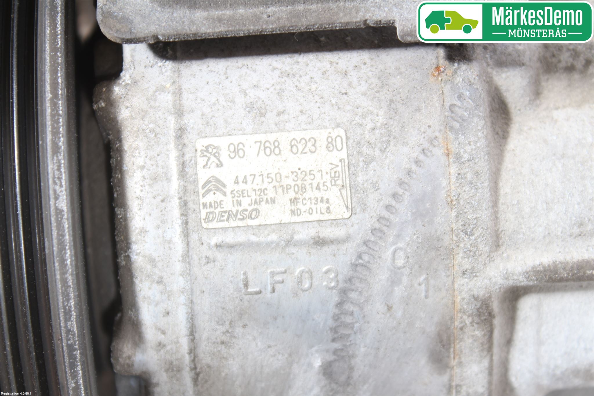 Citroen C4 II 11-18 Varme Ac Kompressor