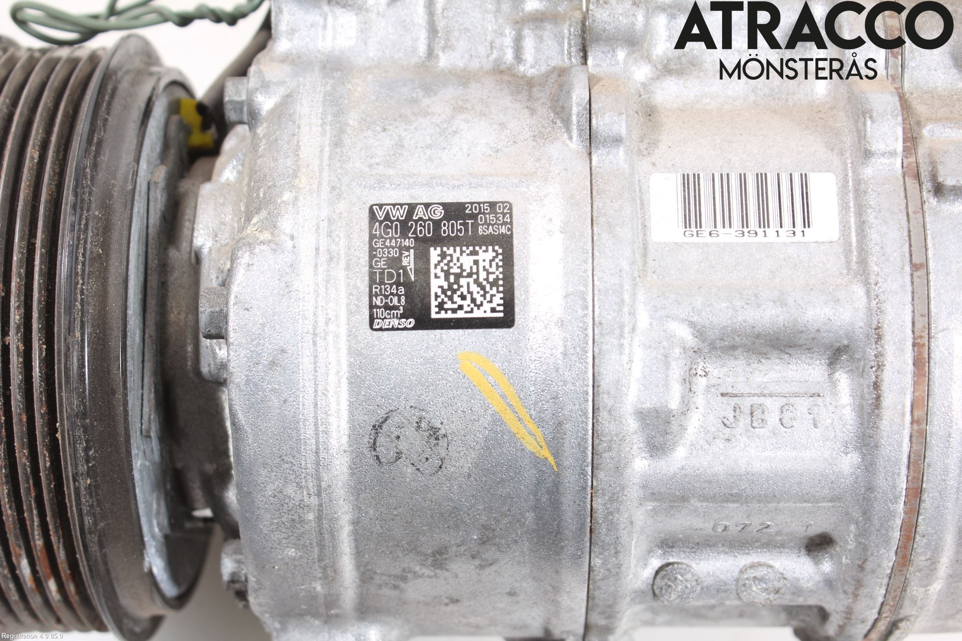 Audi A6/S6 4G 11-18 Varme Ac Kompressor