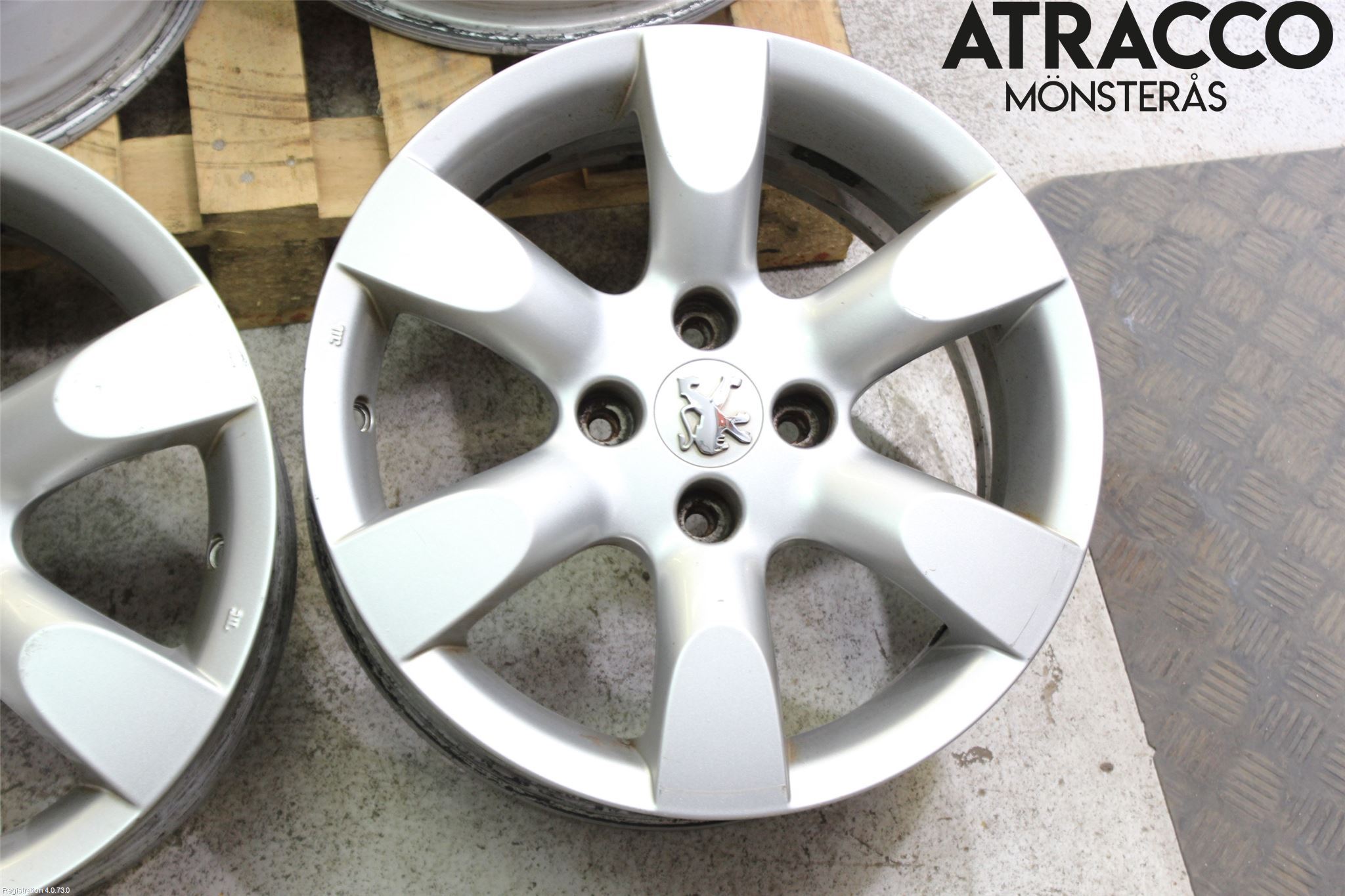 Peugeot 307     05-08 Felg Aluminium Sett 4Stk