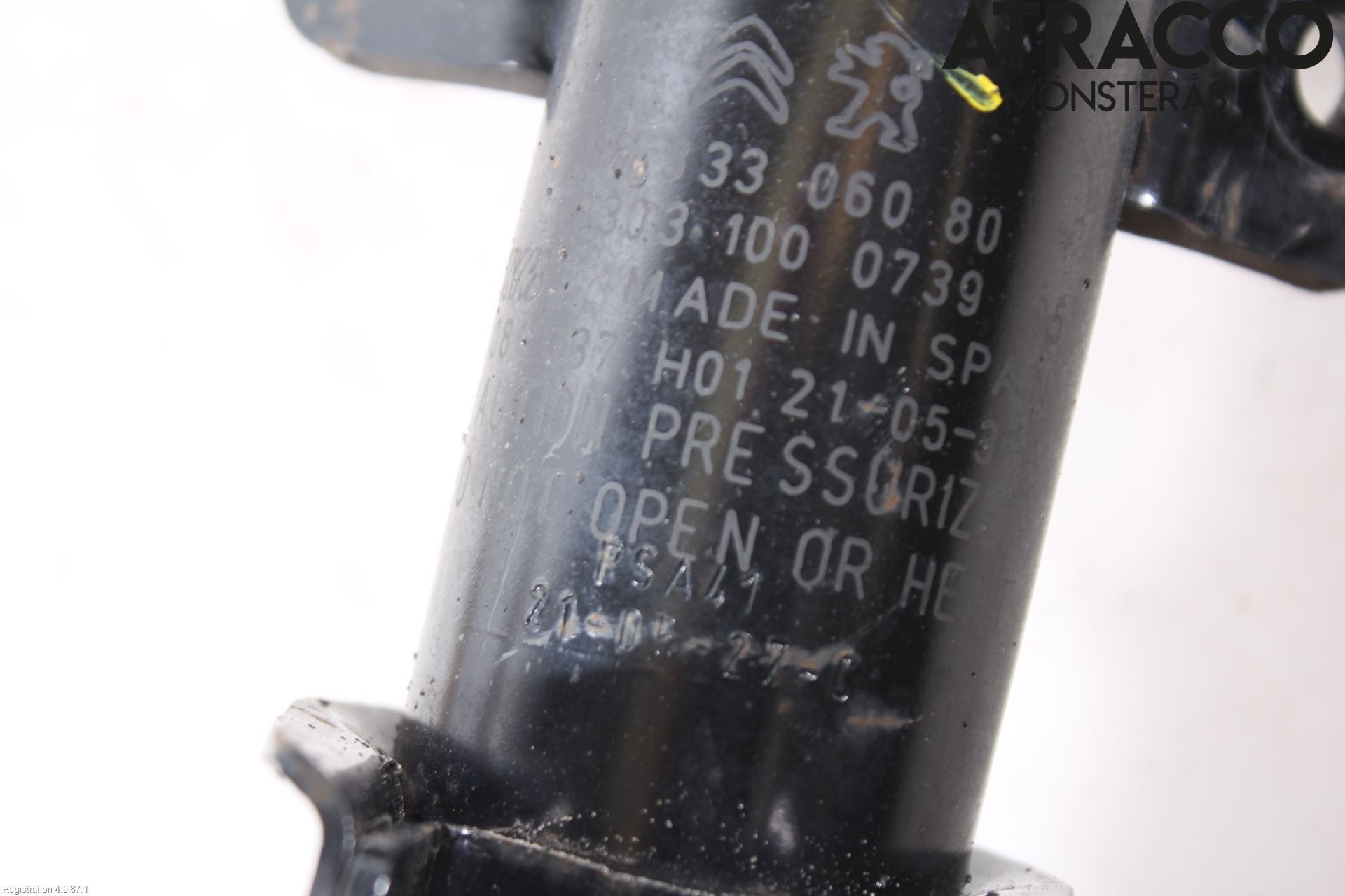 Peugeot PARTNER/E-PARTNER 19- Fjærbein Foran Høyre