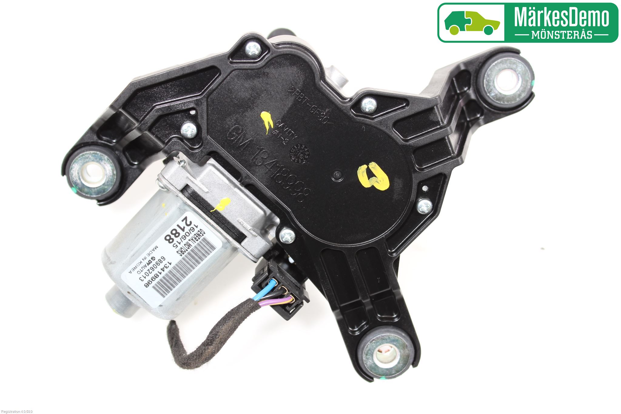 Opel ASTRA K 16-22 Viskermotor Bakluke