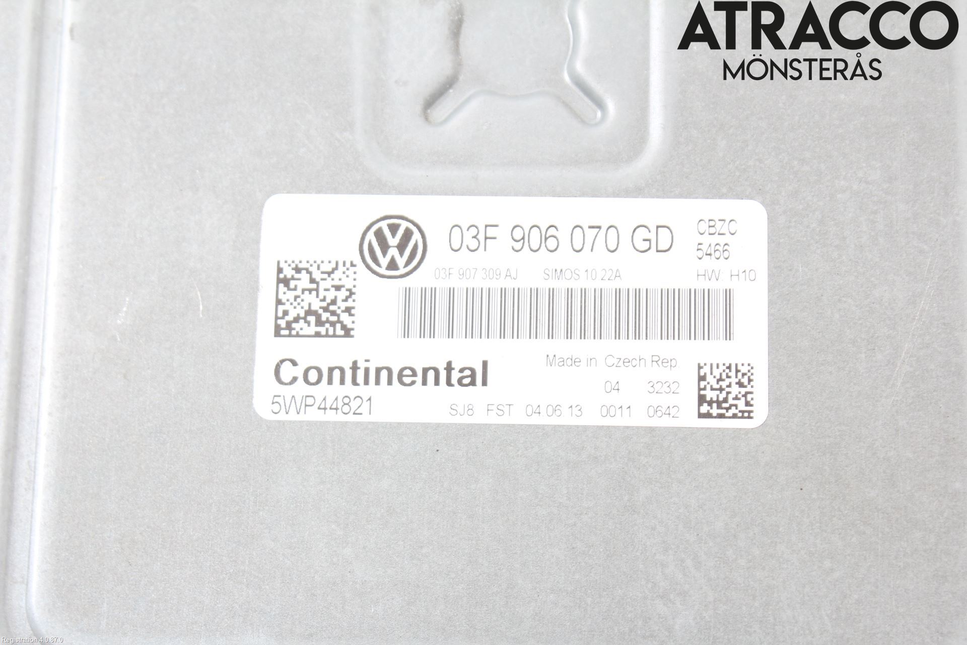 Volkswagen VW POLO 10-17 Styreenhet Innsprøytning