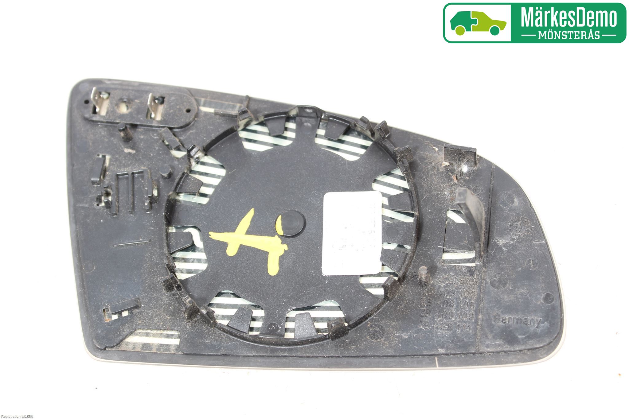 Audi A4/S4 05-07 Speil Glass V