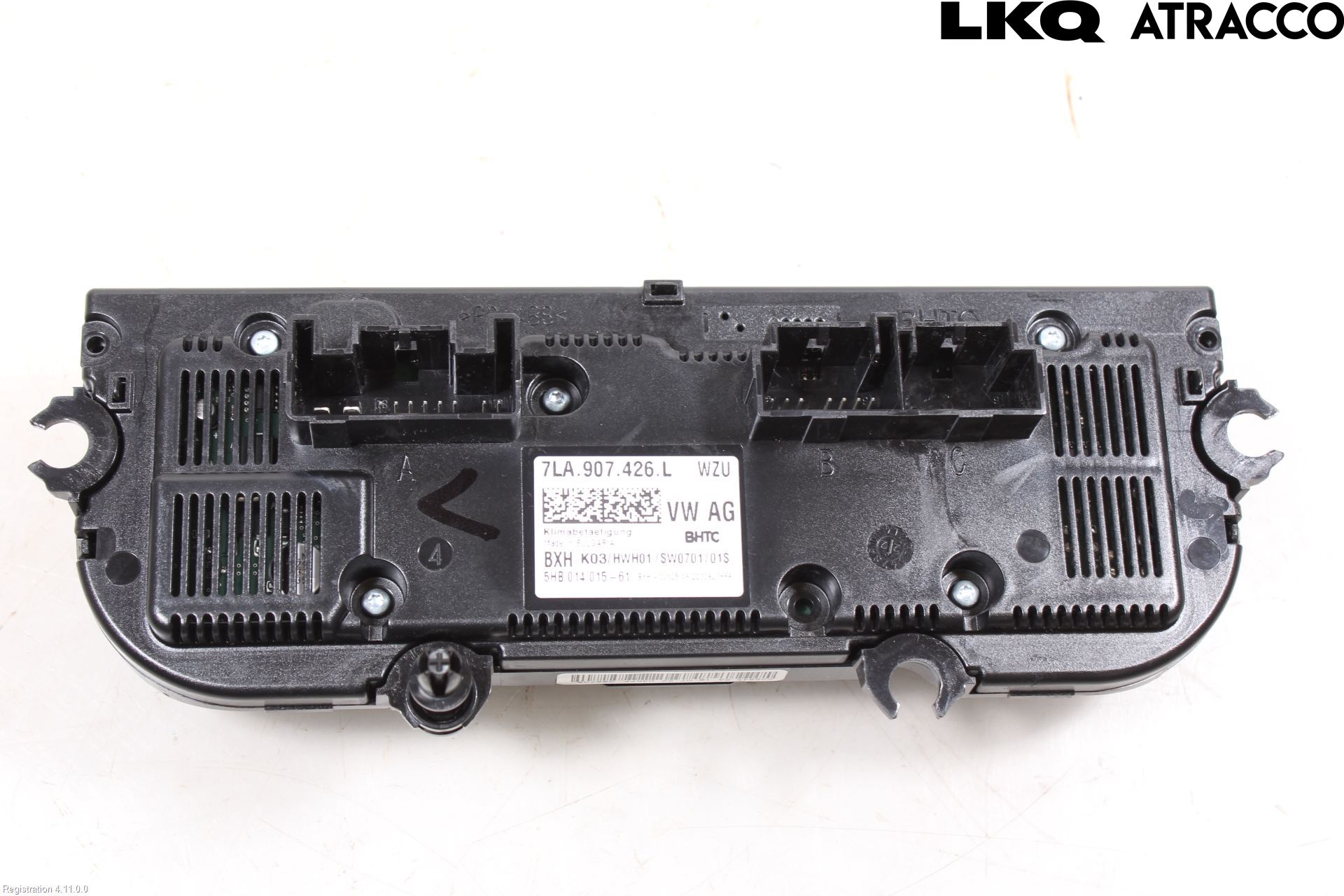 Volkswagen VW TRANSP/CARAVELLE (T6) 16-22 Varme Ac Betjening-Display