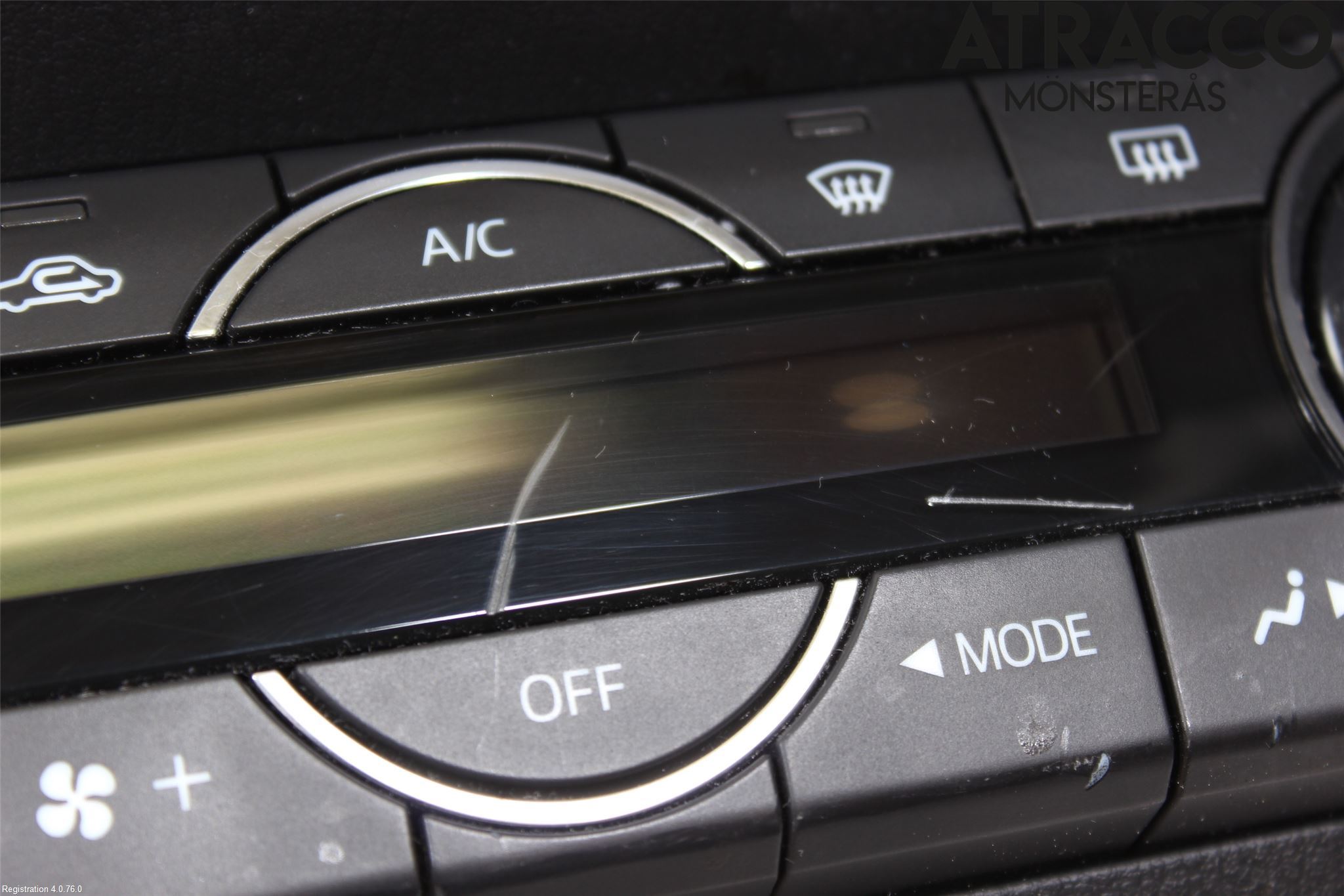 Mazda 3 III 14-19 Varme Ac Betjening-Display