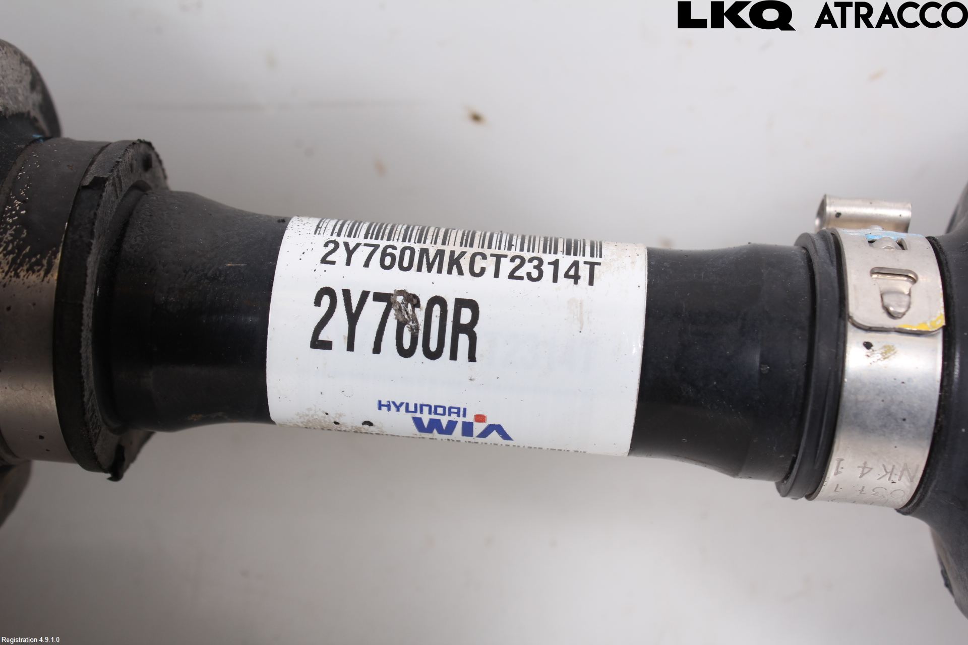 Hyundai ix35 Drivaksel Foran Kompl Høyre