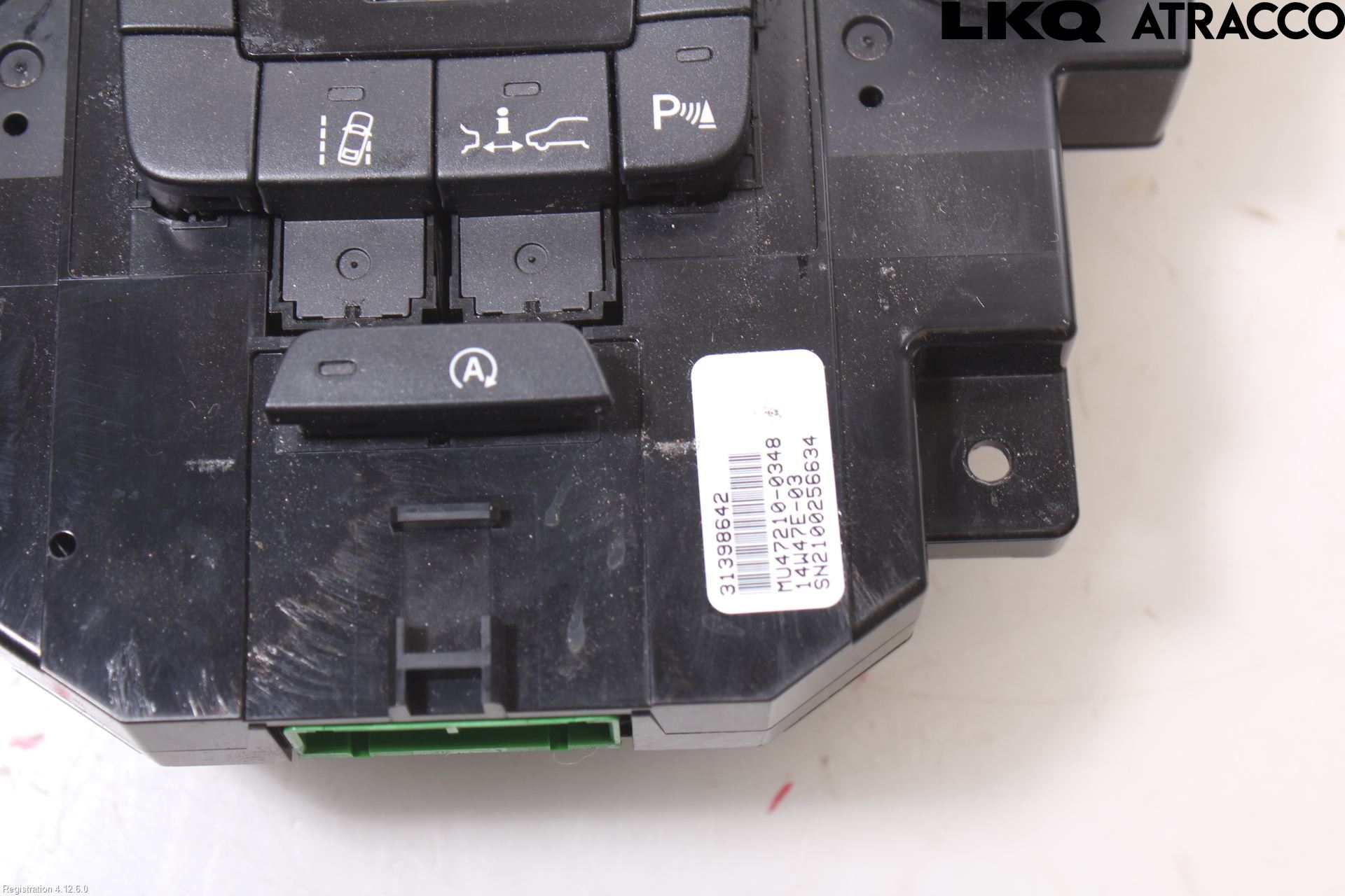 Volvo V40 12-19 Varme Ac Betjening-Display