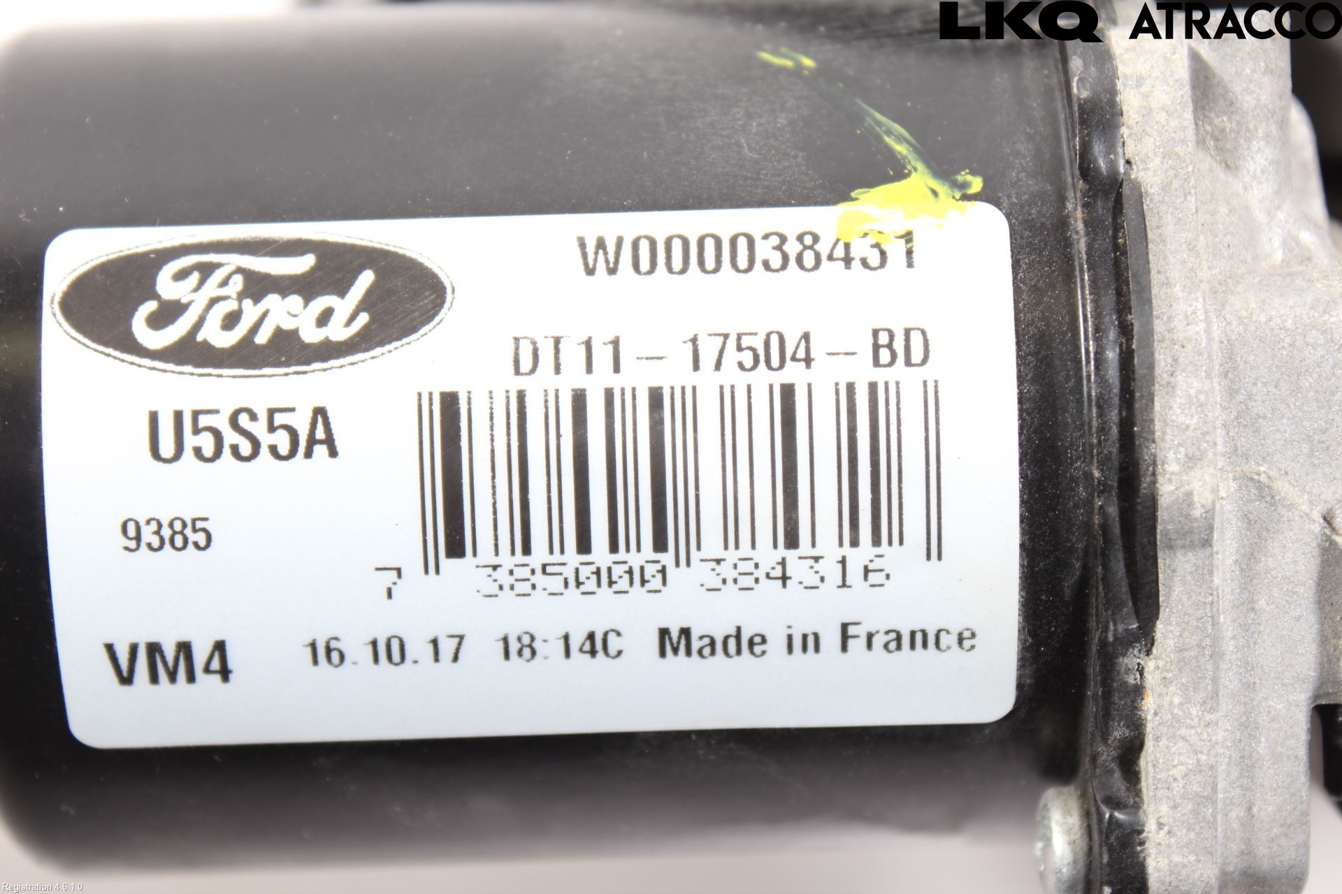 Ford TRANSIT/TOURNEO CONNECT 13-22 Viskermotor Frontrute