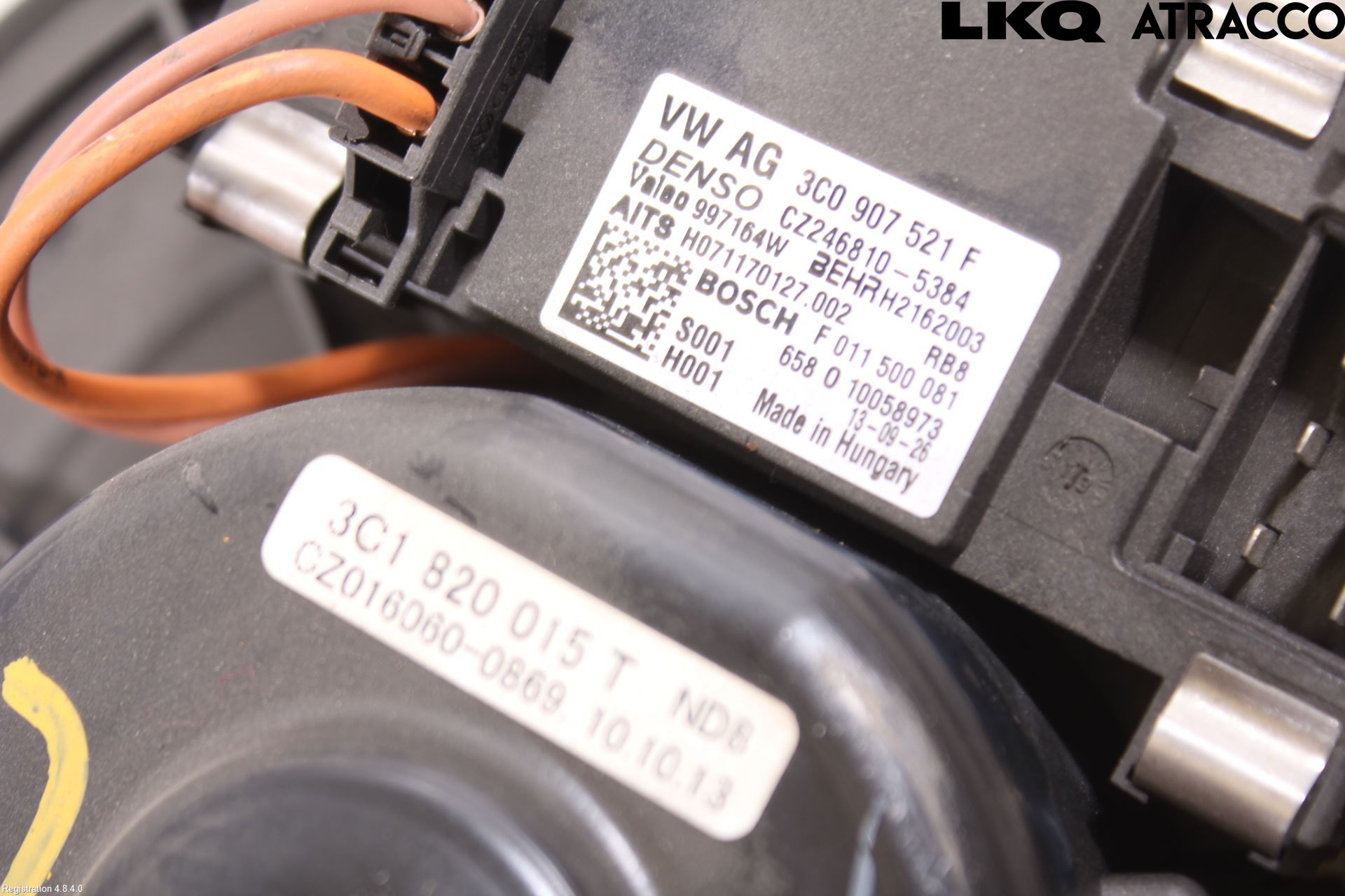 Volkswagen VW TIGUAN 07-16 Varmeapparat Viftemotor