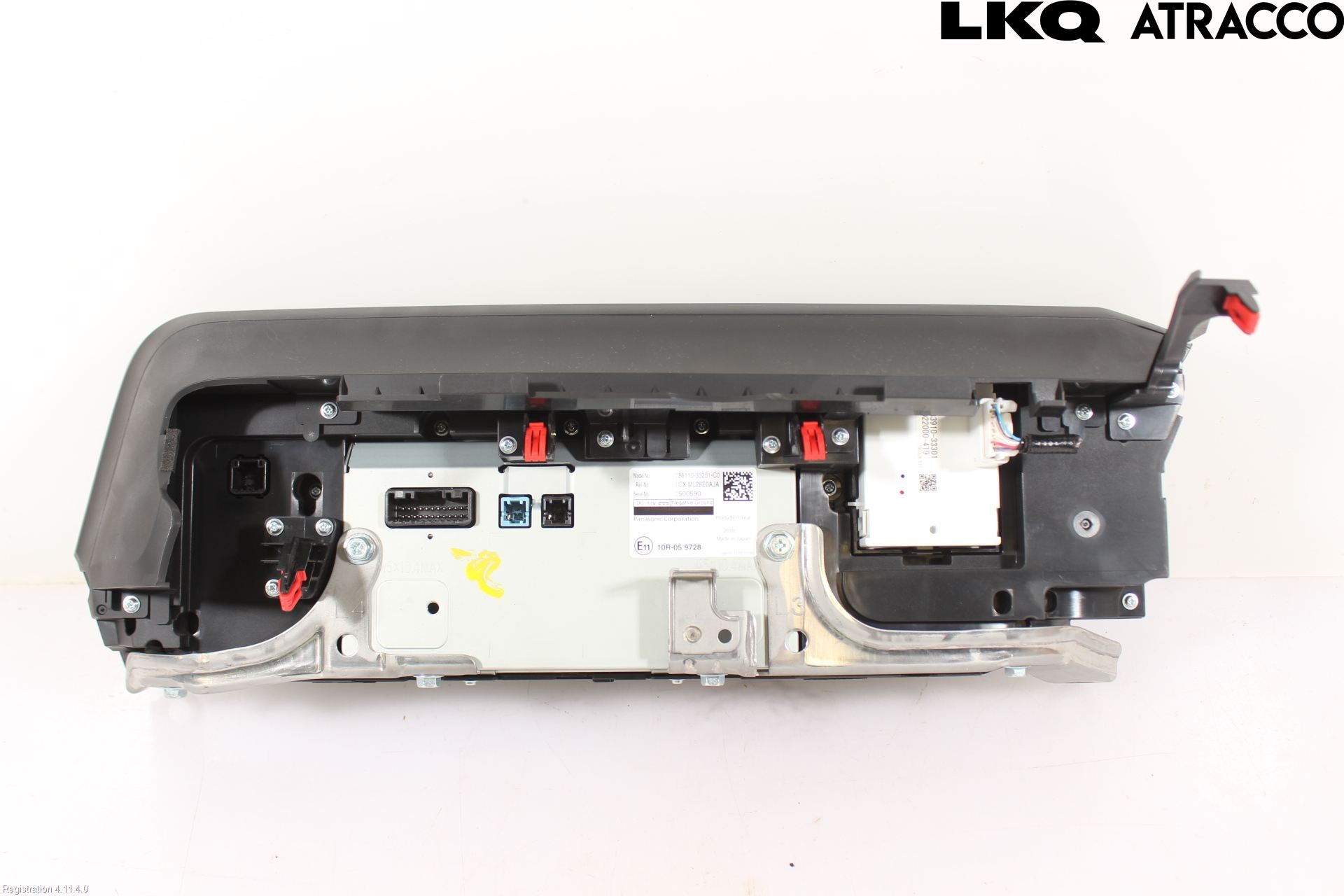 Lexus ES 250/300/330 Instr Skjerm Dvd-Gps-Ac-Tlf