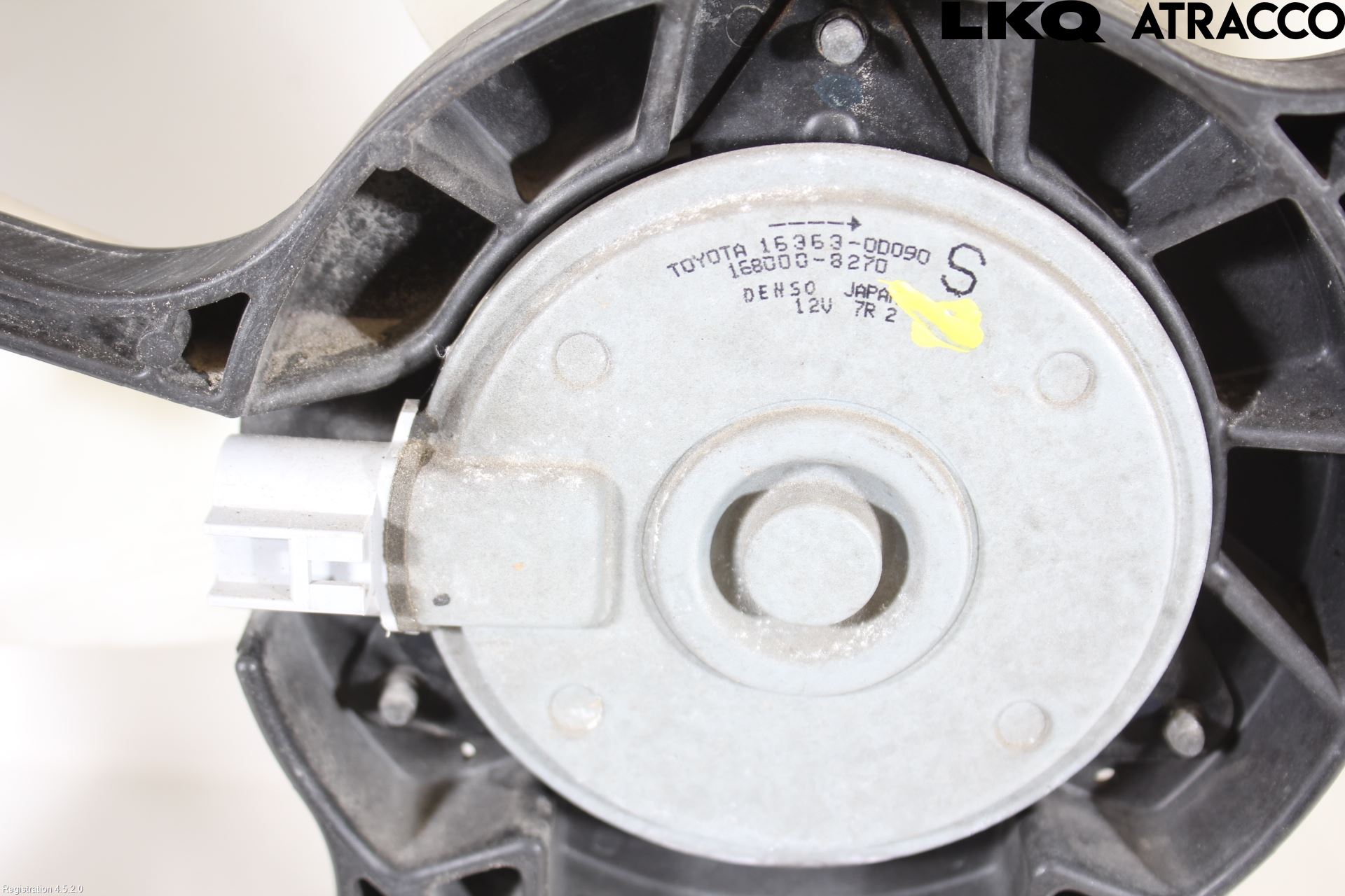 Toyota YARIS XP130 15-20 Kjølevifte Elektrisk