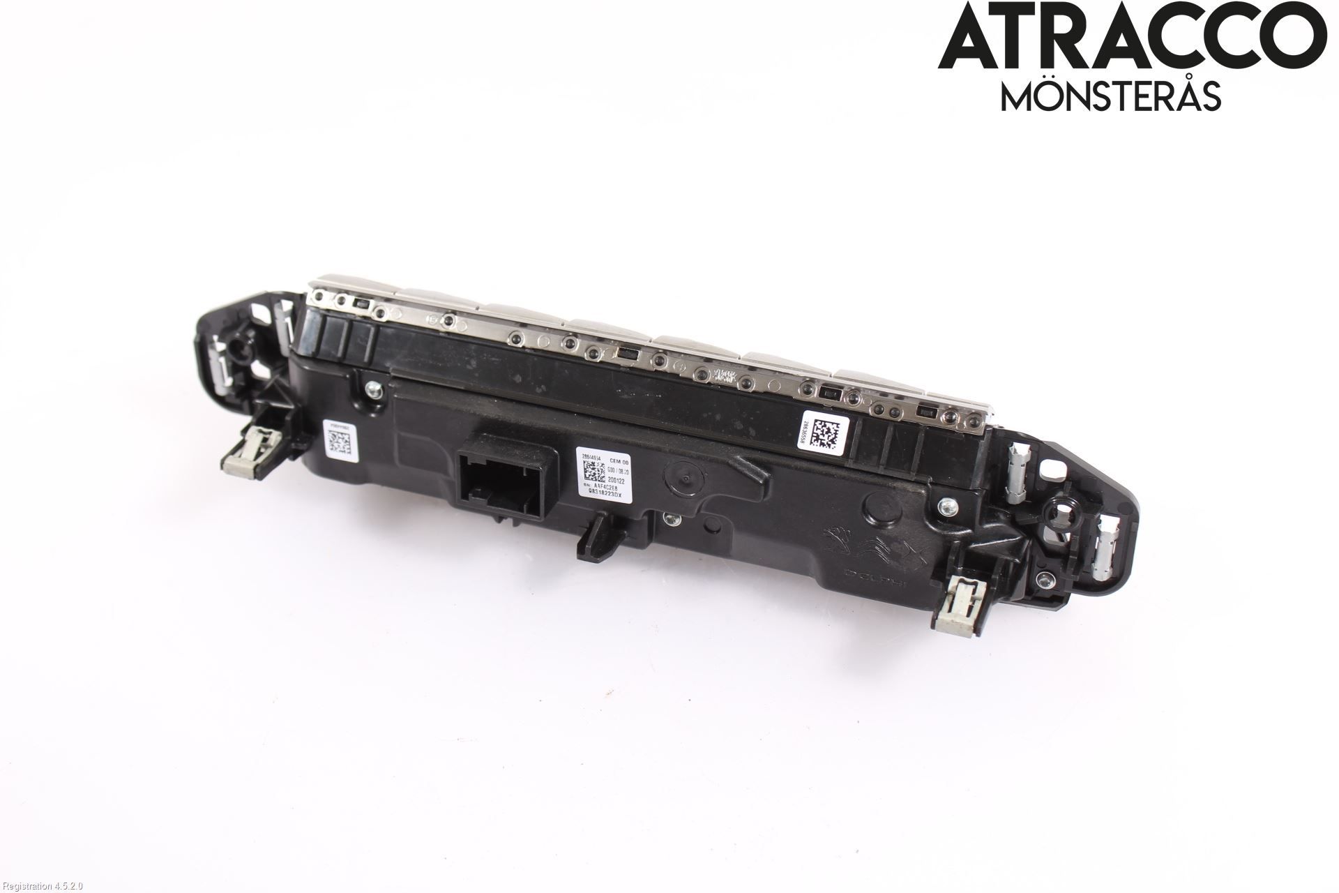 Peugeot 3008 17-24 Varme Ac Betjening-Display