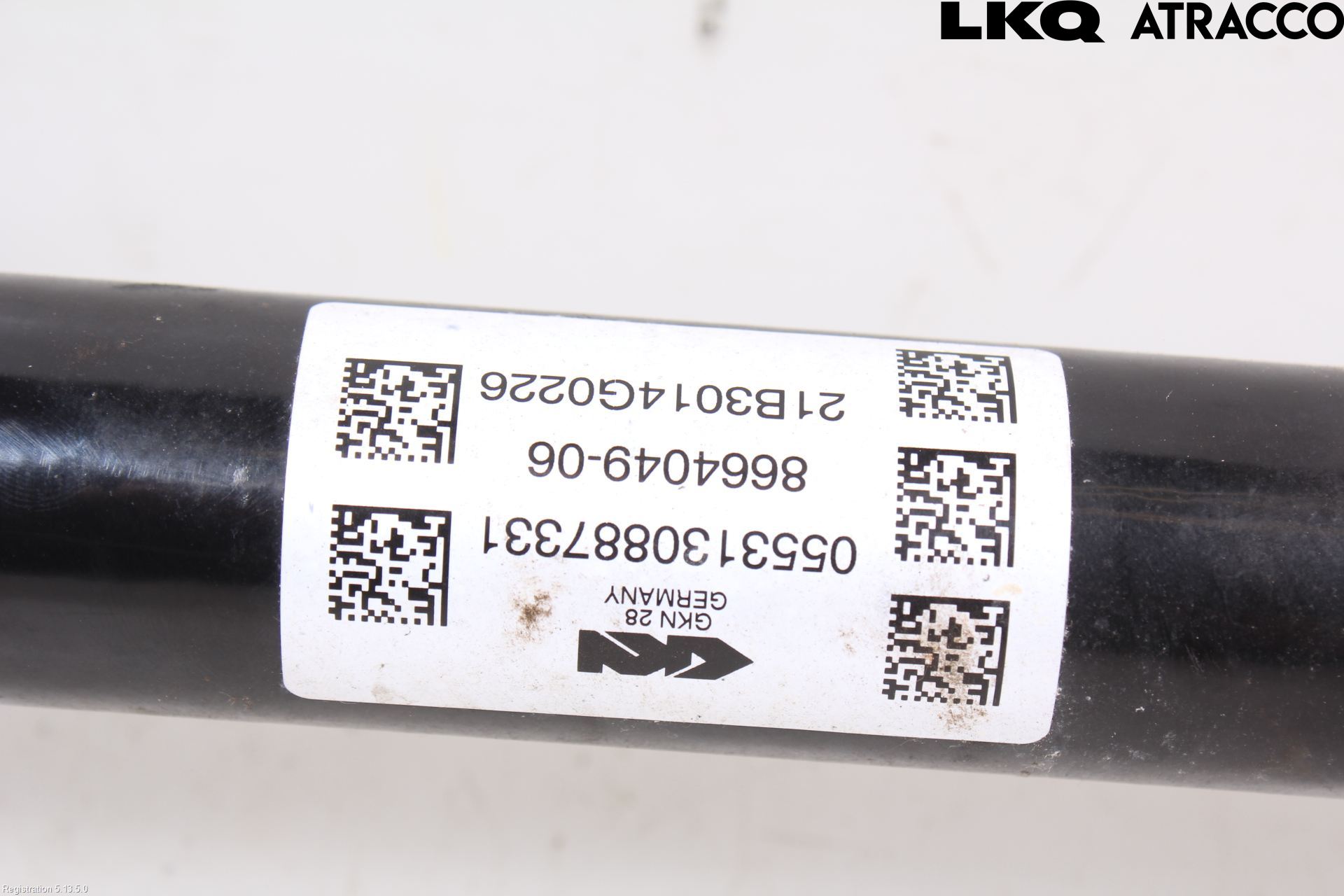 BMW 5 G30/G31/F90 17-23 Drivaksel Bak Kompl Venstre