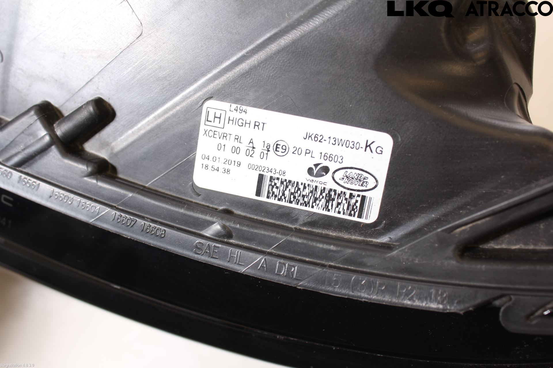 Landrover RANGE ROVER SPORT (L494) 14-22 Frontlykt Venstre
