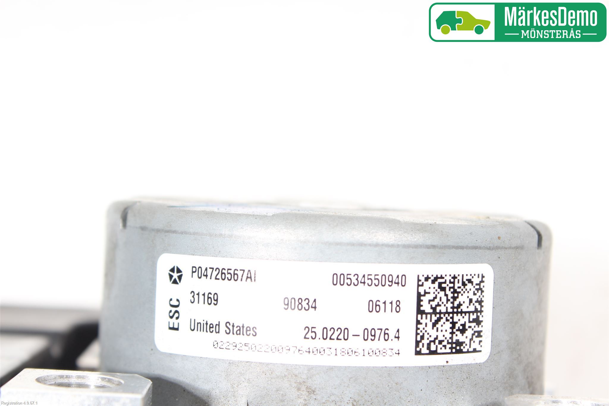 Jeep COMPASS Abs Hydraulikkaggregat