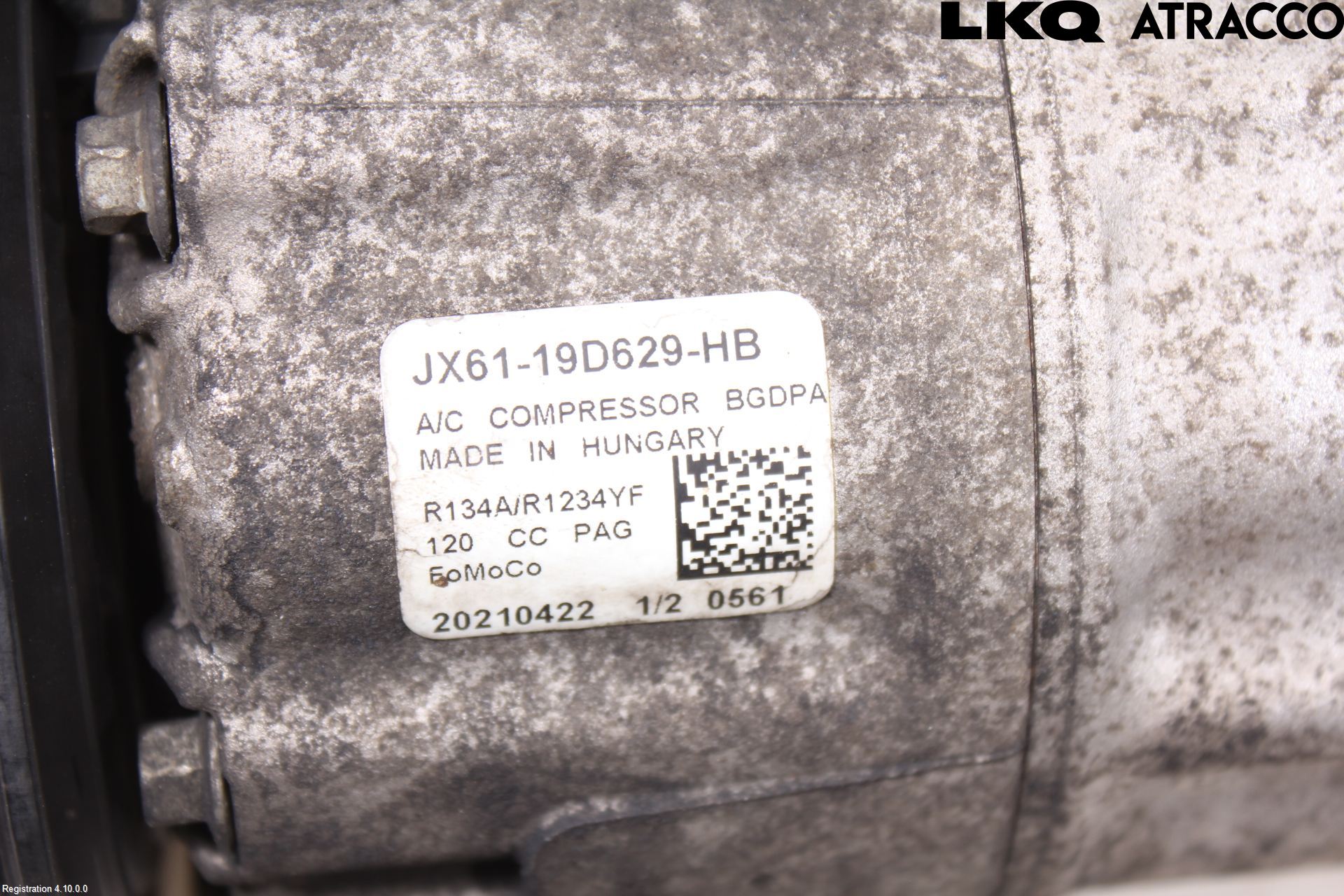 Ford TRANSIT/TOURNEO CONNECT 13-22 Varme Ac Kompressor