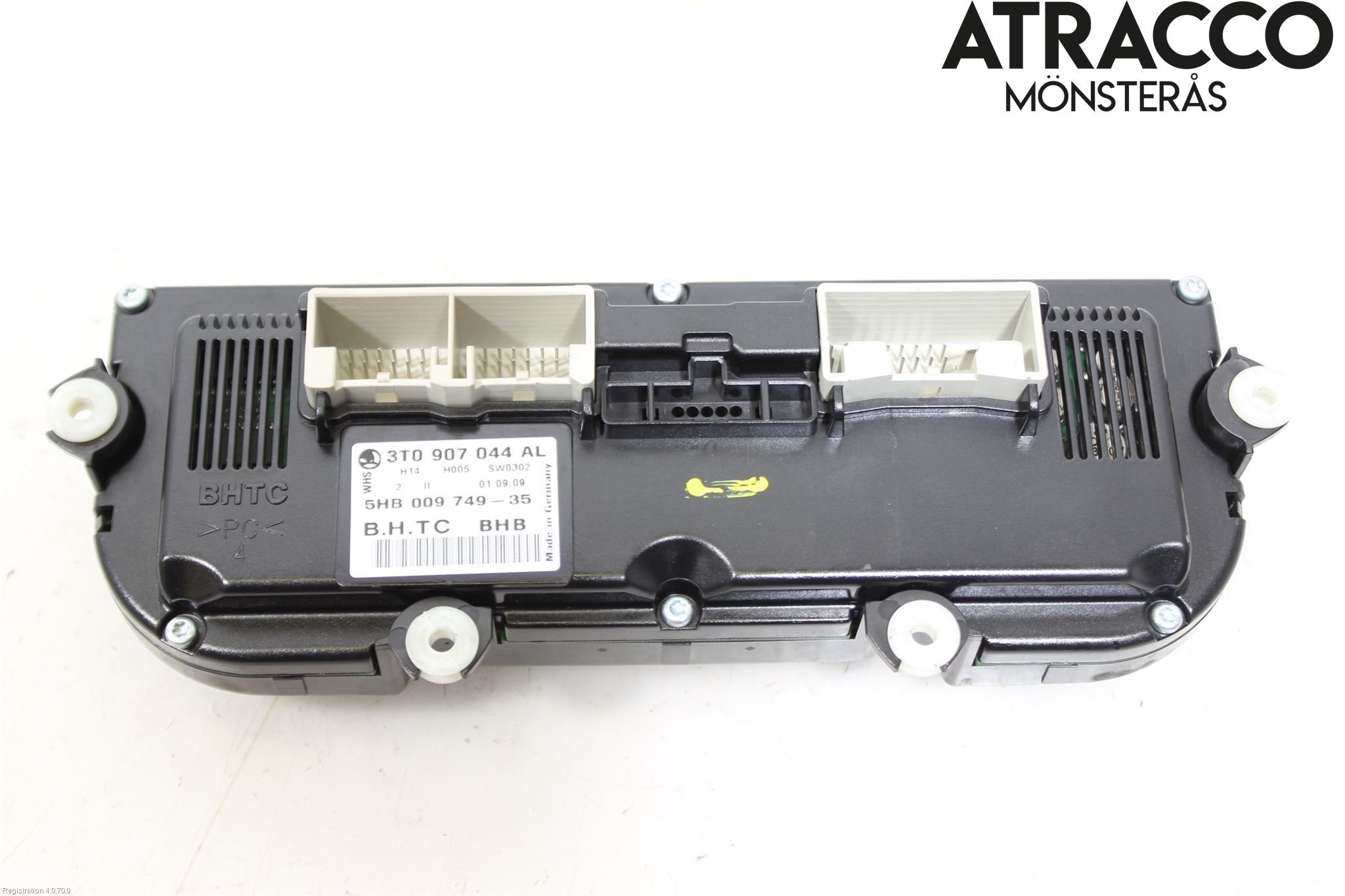 Skoda SUPERB 09-15 Varme Ac Betjening-Display