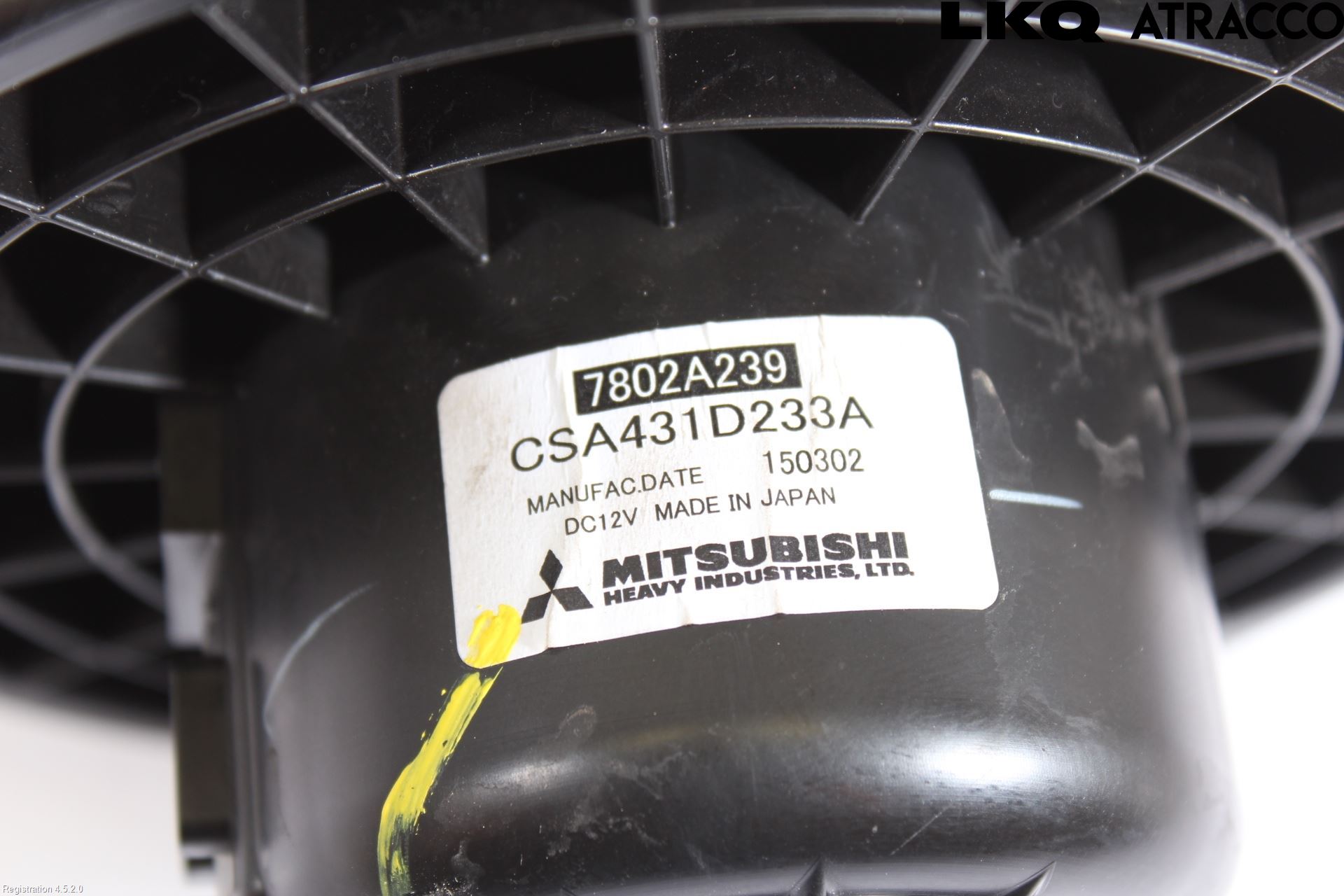 Mitsubishi ASX 10-22 Varmeapparat Viftemotor