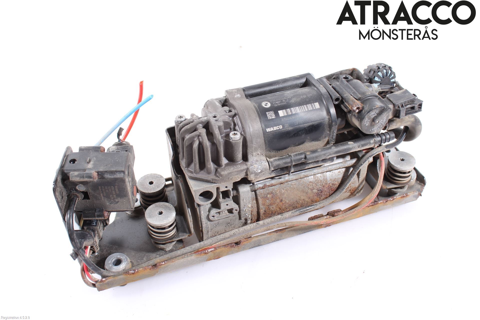BMW 5 F10/F11/F18 09-17 Fjæring Kompressor Støtd-Fjæri