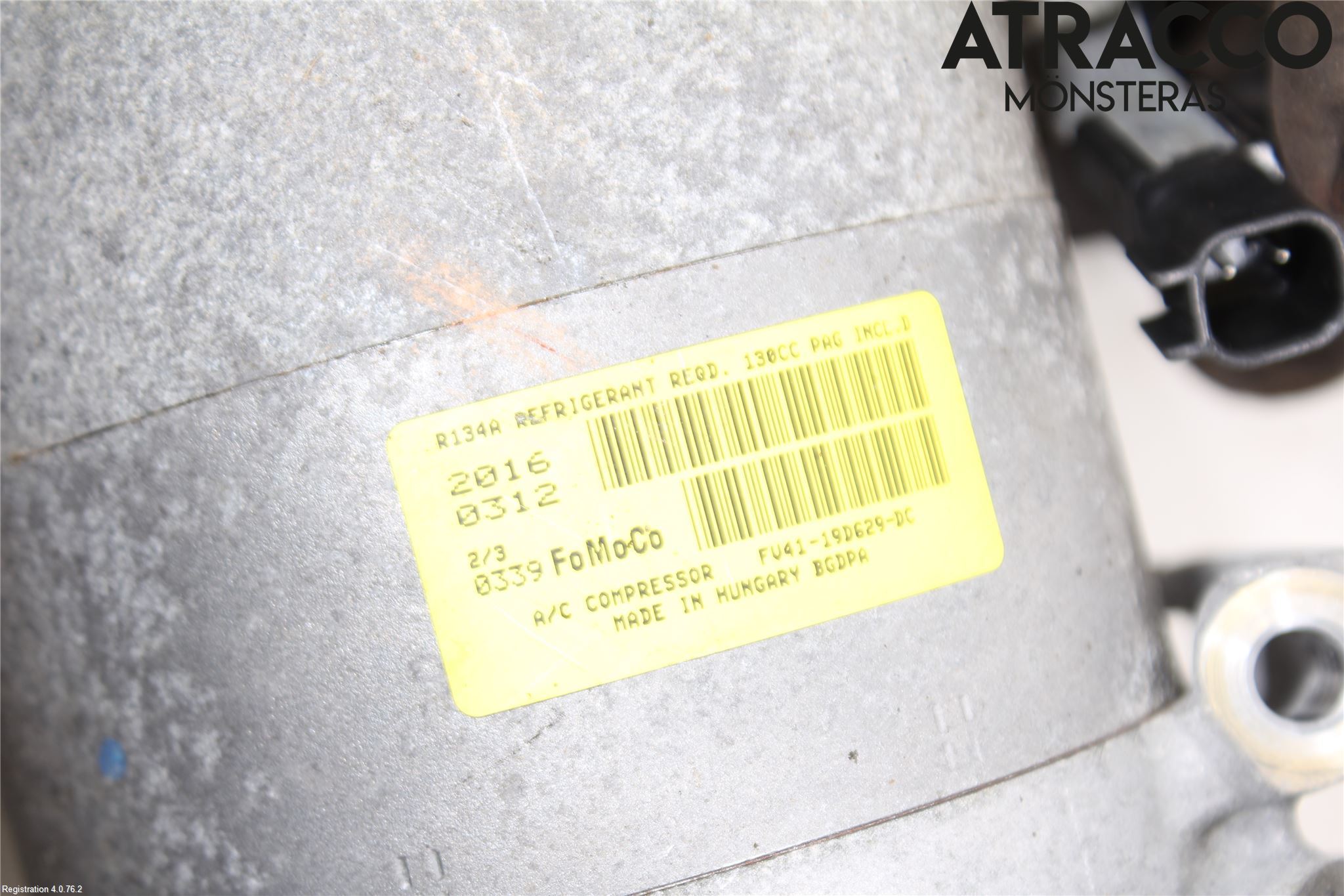 Ford KUGA 13-16 Varme Ac Kompressor