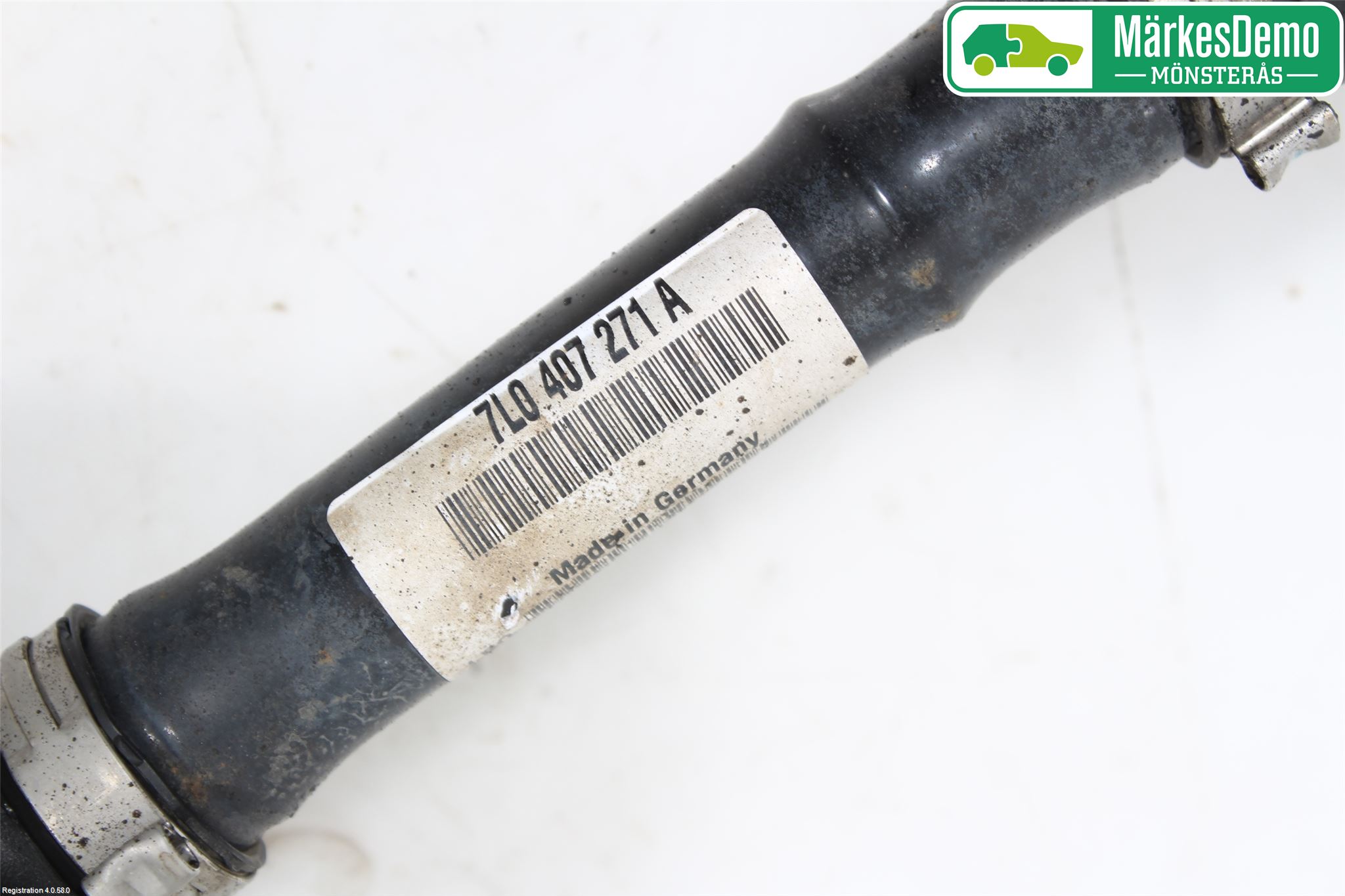 Volkswagen VW TOUAREG 7L 03-10 Drivaksel Foran Kompl Høyre