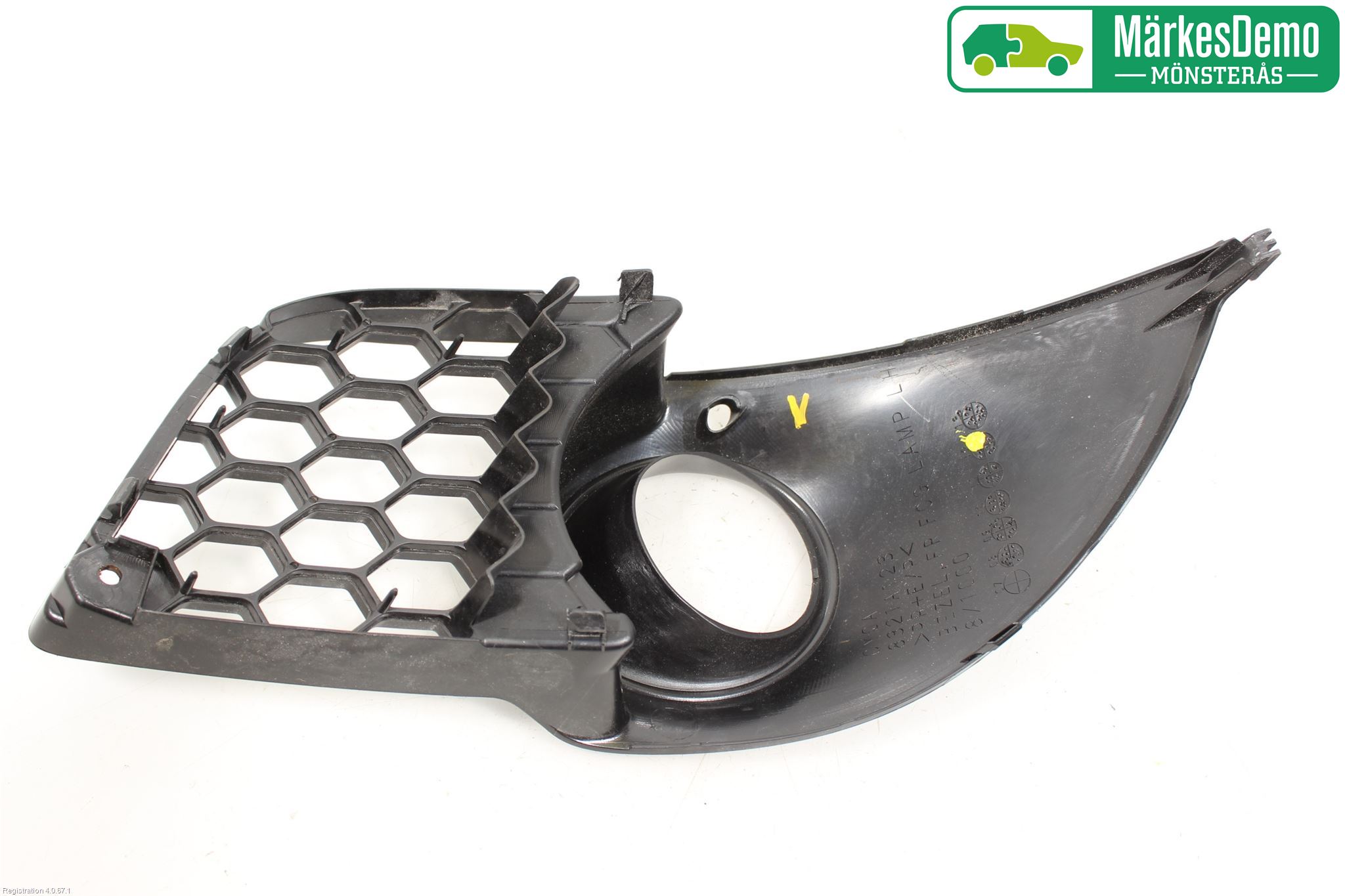 Mitsubishi LANCER 07-14 Frontlykt Kurve-Tåkelys Ramme