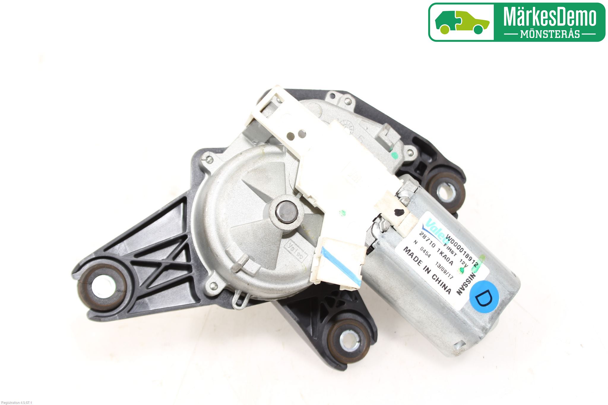 Nissan JUKE 10-14 Viskermotor Bakluke