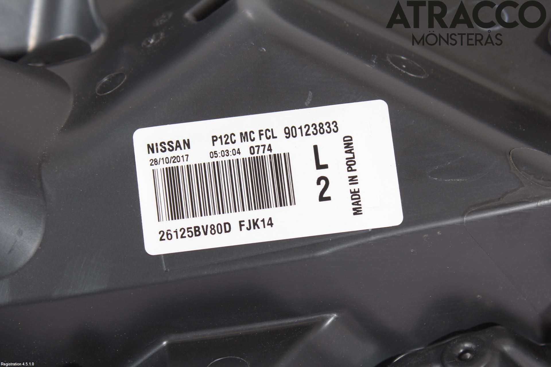 Nissan JUKE 14-19 Blinklykt Foran Venstre