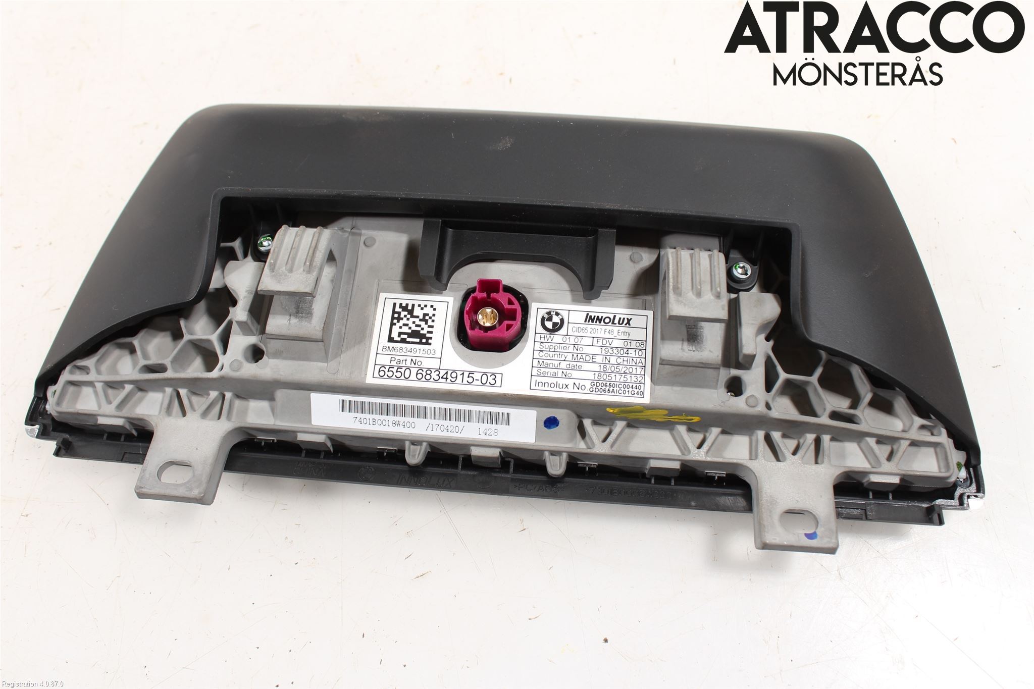 BMW X1 F48 15-22 Stereo Radio Med Cd