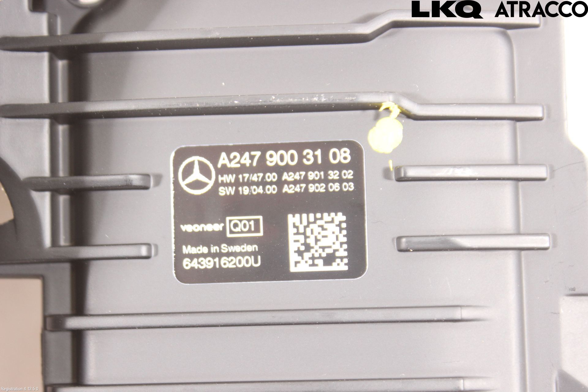 Mercedes-Benz MB A-KLASS (W177) 18- Parkeringshjelp Kamera
