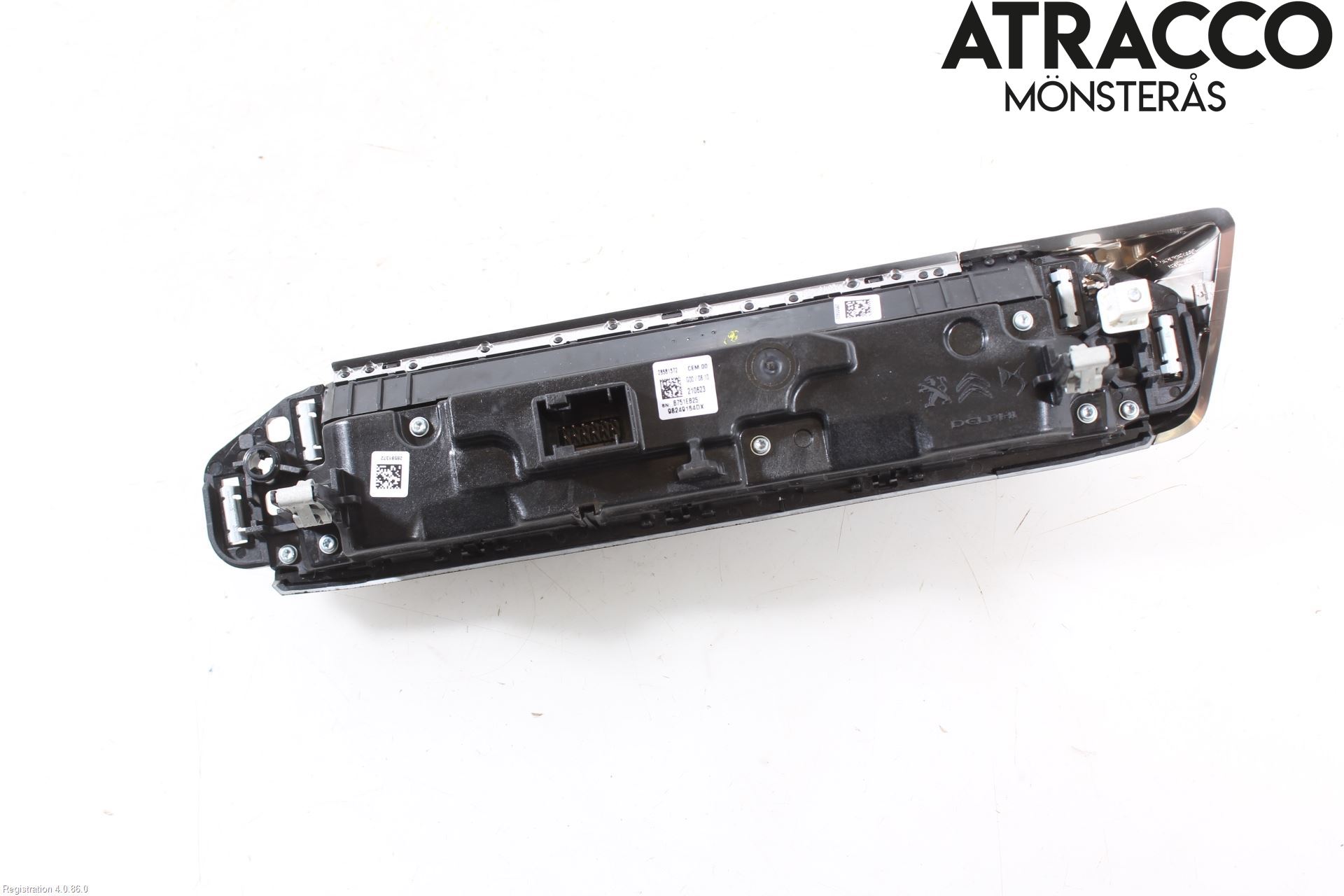 Peugeot 5008 17-24 Varme Ac Betjening-Display