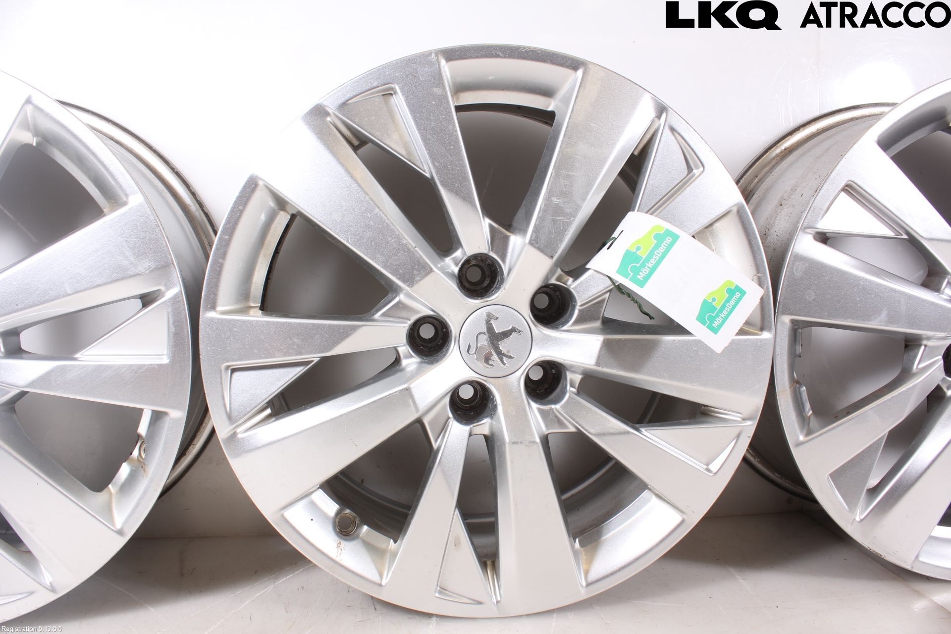 Peugeot 3008 17-24 Felg Aluminium Sett 4Stk
