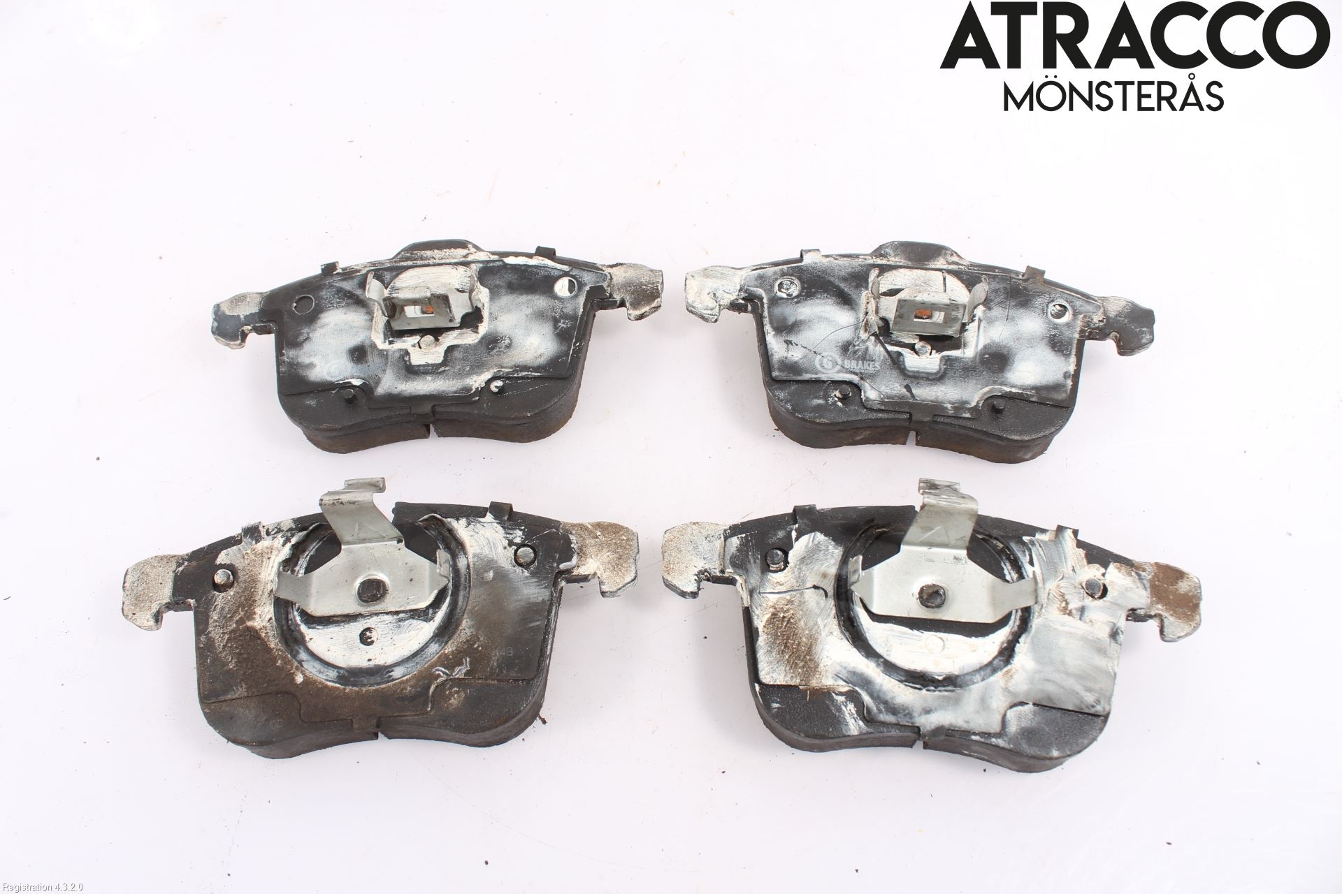 Saab 9-3 VER2/VER3 08-15 Bremsebelegg Foran