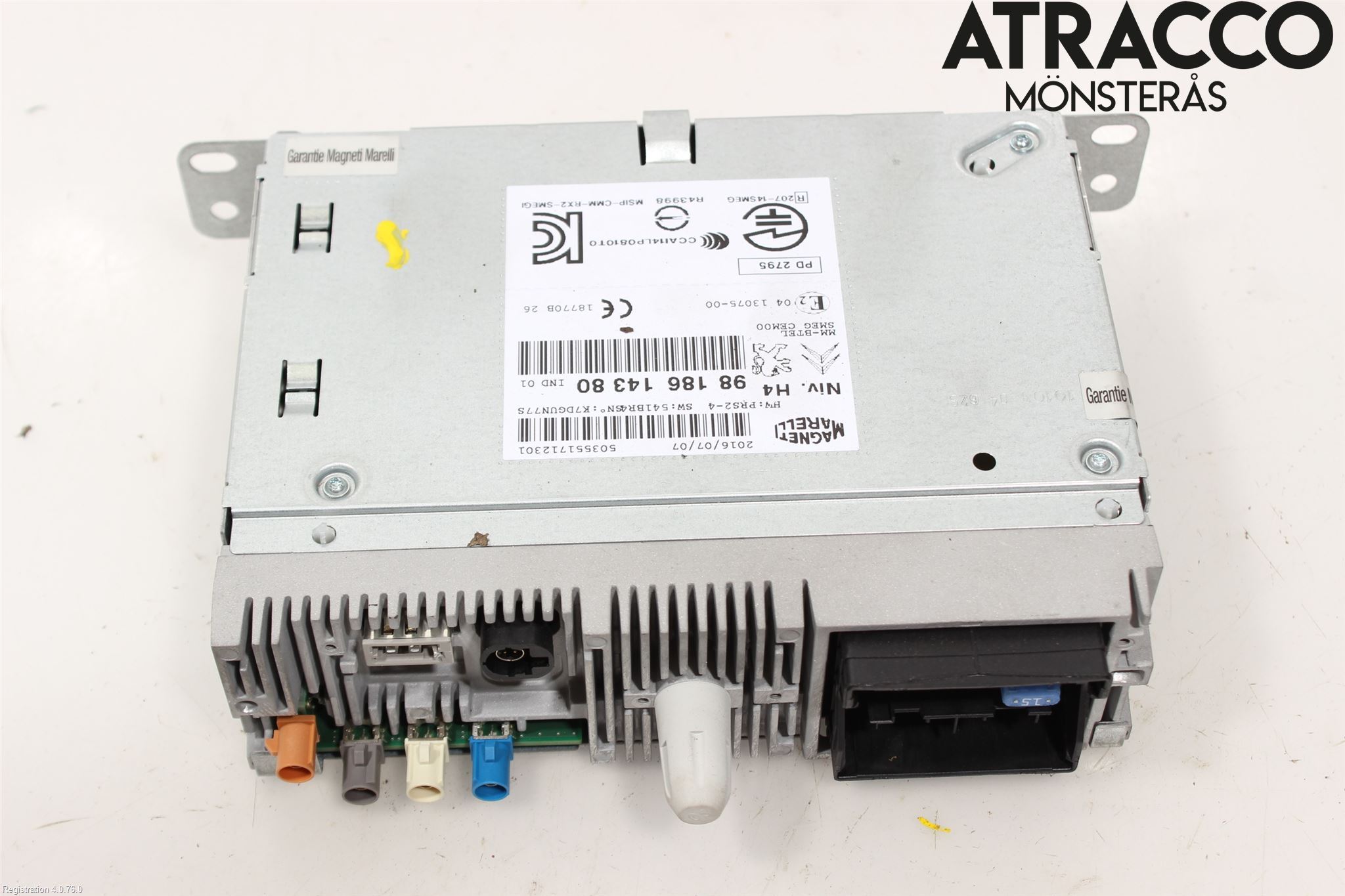 Peugeot 308 14-21 Stereo Radio