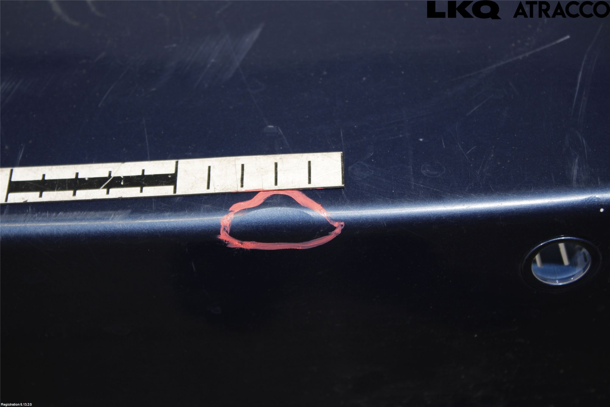 Opel INSIGNIA 09-16 Støtfanger Bak Overtrekk
