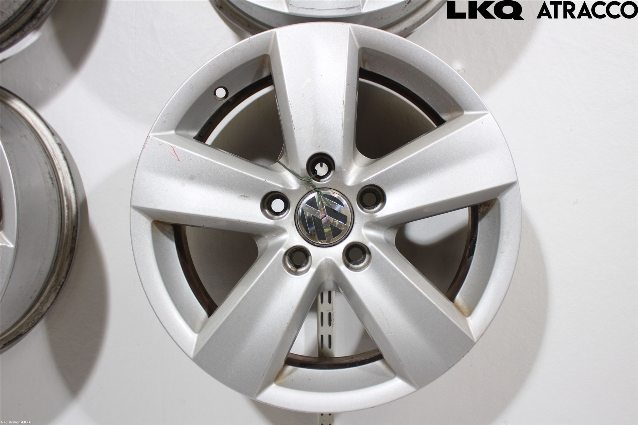 Volkswagen VW CADDY 11-15 Felg Aluminium Sett 4Stk