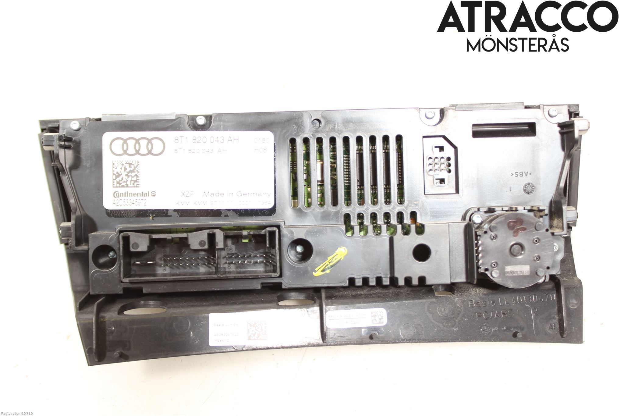 Audi A4/S4 08-11 Varme Ac Betjening-Display