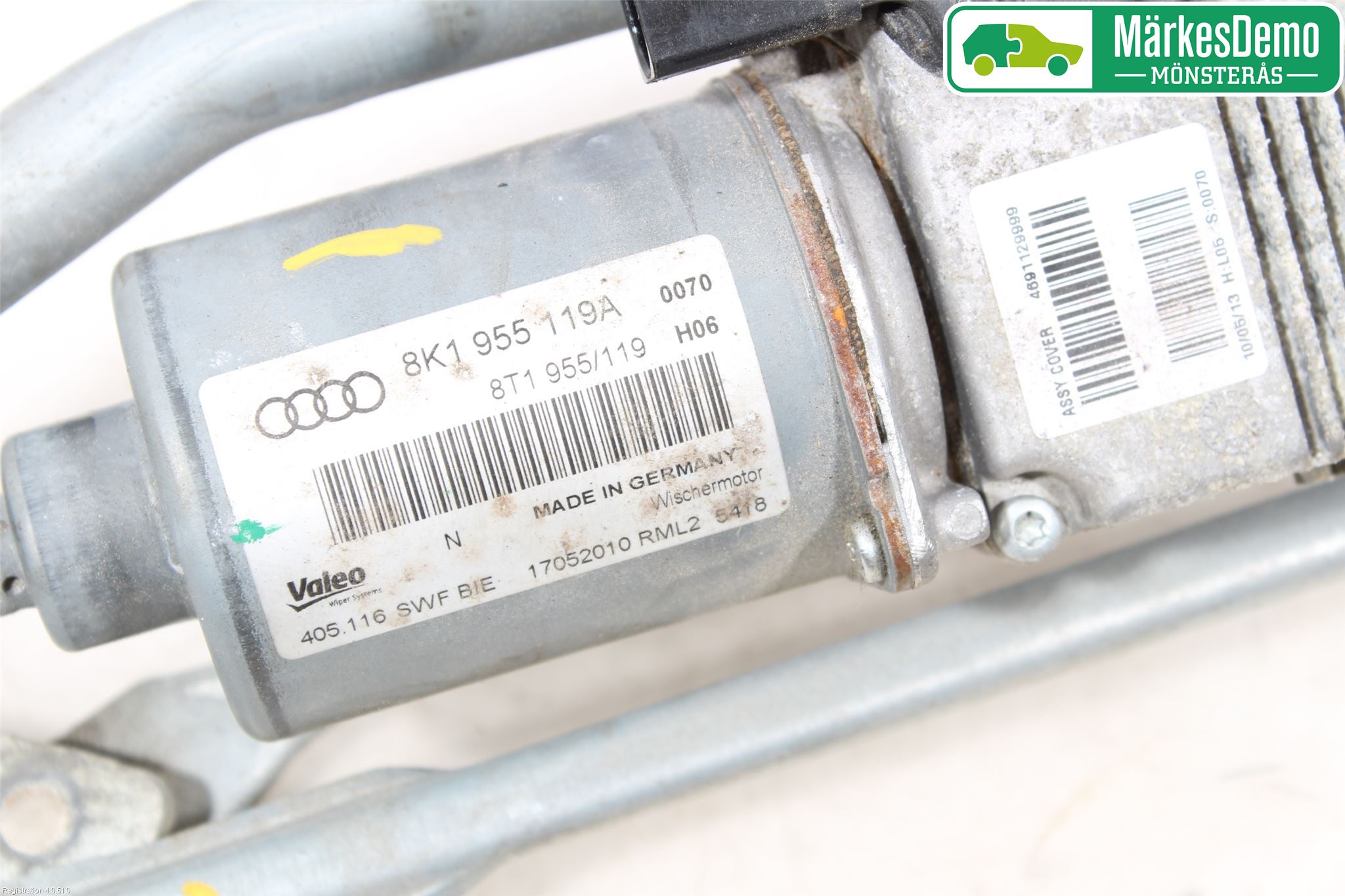 Audi A4/S4 08-11 Viskermotor Frontrute