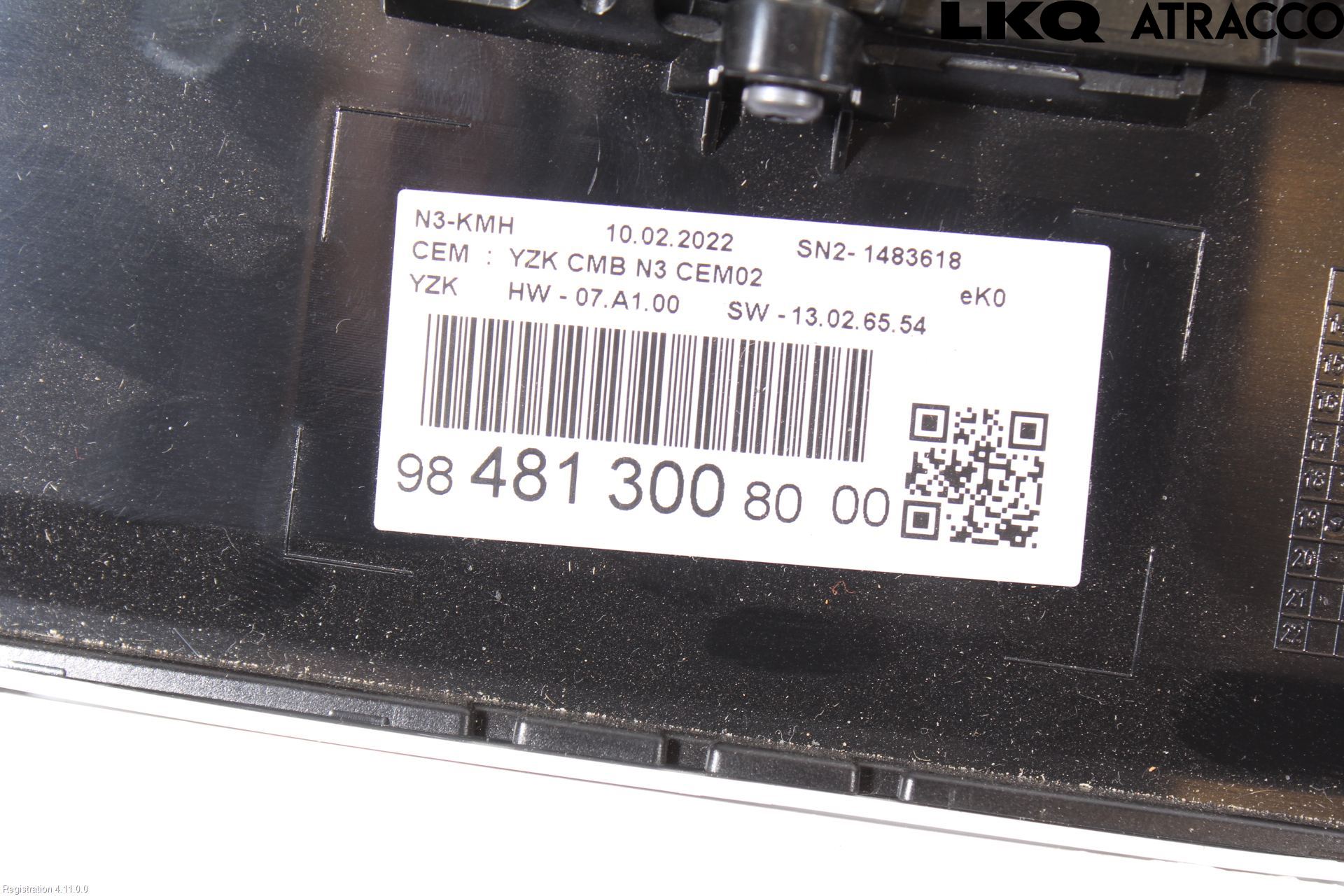 Peugeot EXPERT/E-EXPERT 17- Instr Kombinert