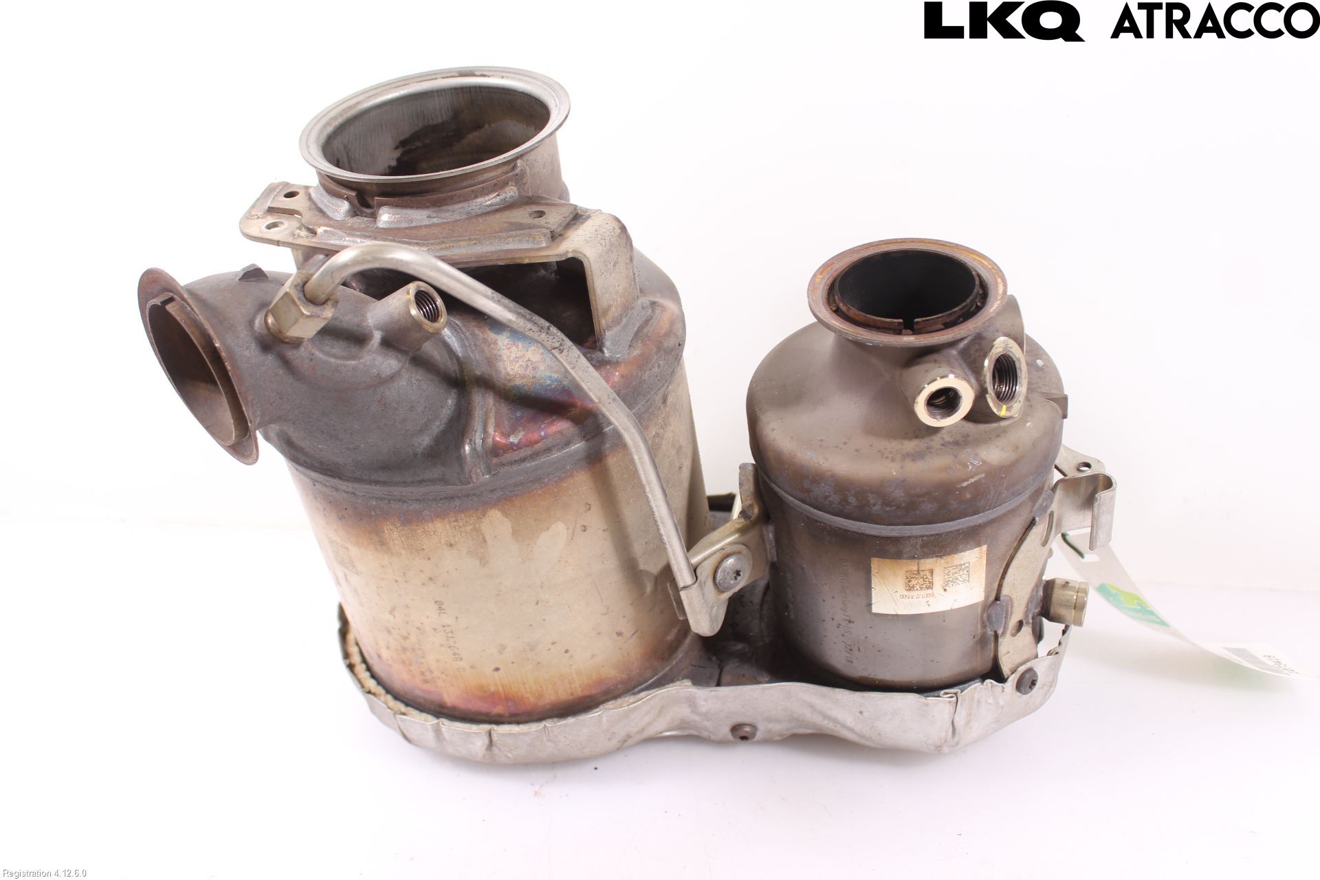 Volkswagen VW TOURAN 16- Eksos Partikketfilter