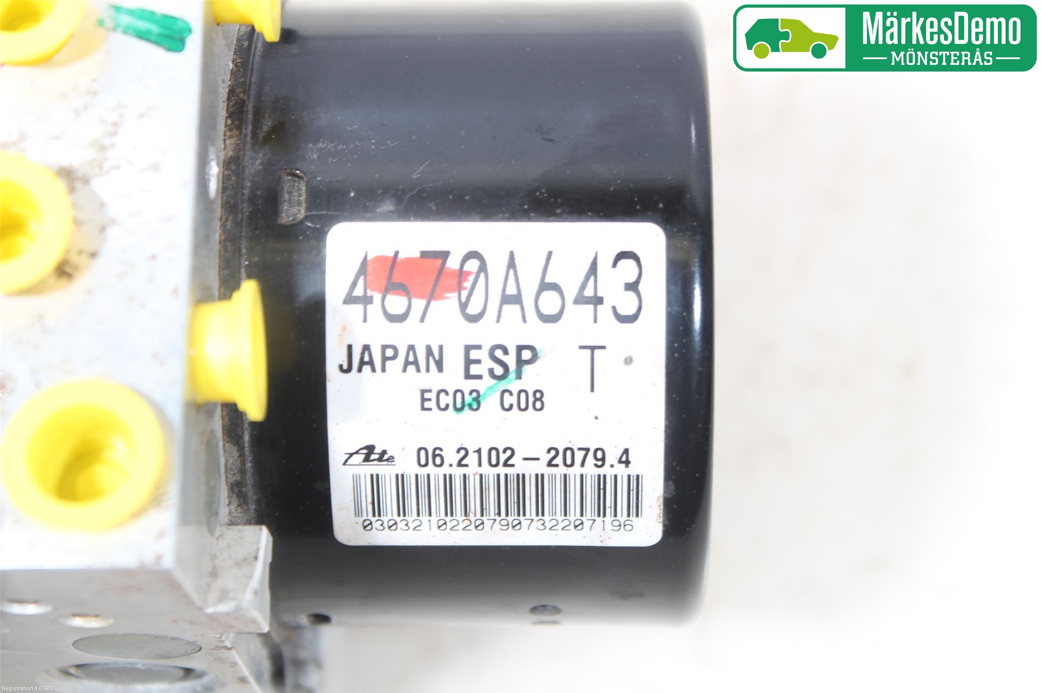 Mitsubishi ASX 10-22 Abs Hydraulikkaggregat