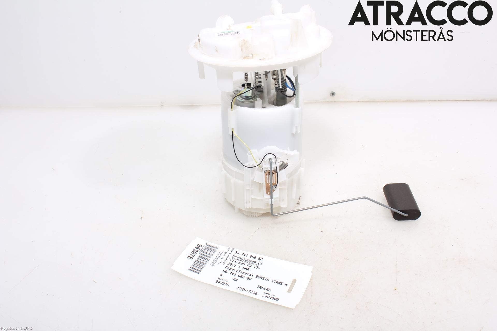 Citroen COTROEN C3 17-24 Drivstoffpumpe Fødepumpe El