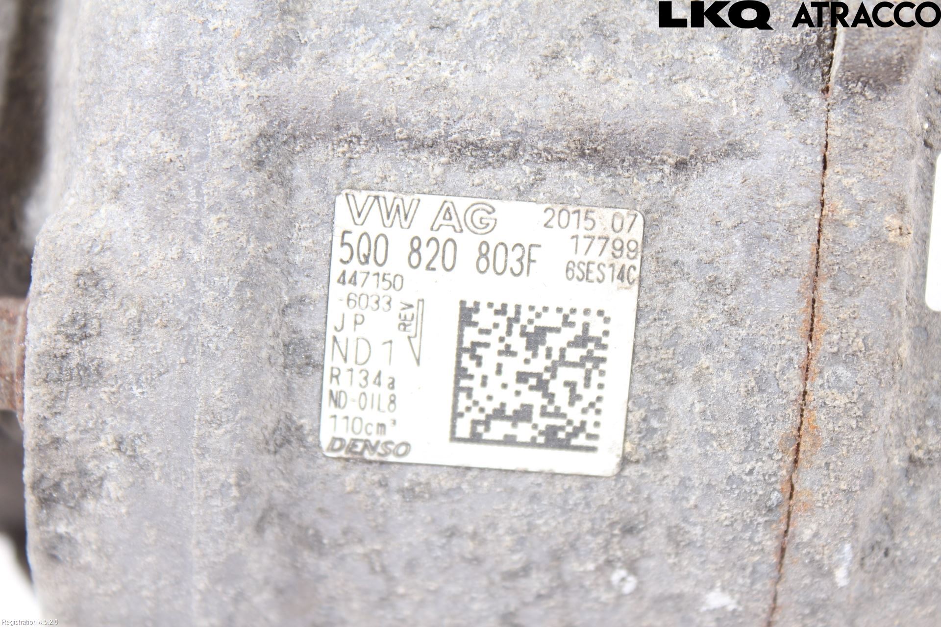 Audi A3/S3 8V 13-20 Varme Ac Kompressor